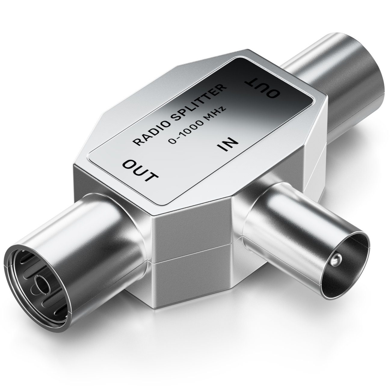 deleyCON deleyCON Radio Antennen Распределители Zweitgeräte Splitter Kabel Adapter TV-Adapter
