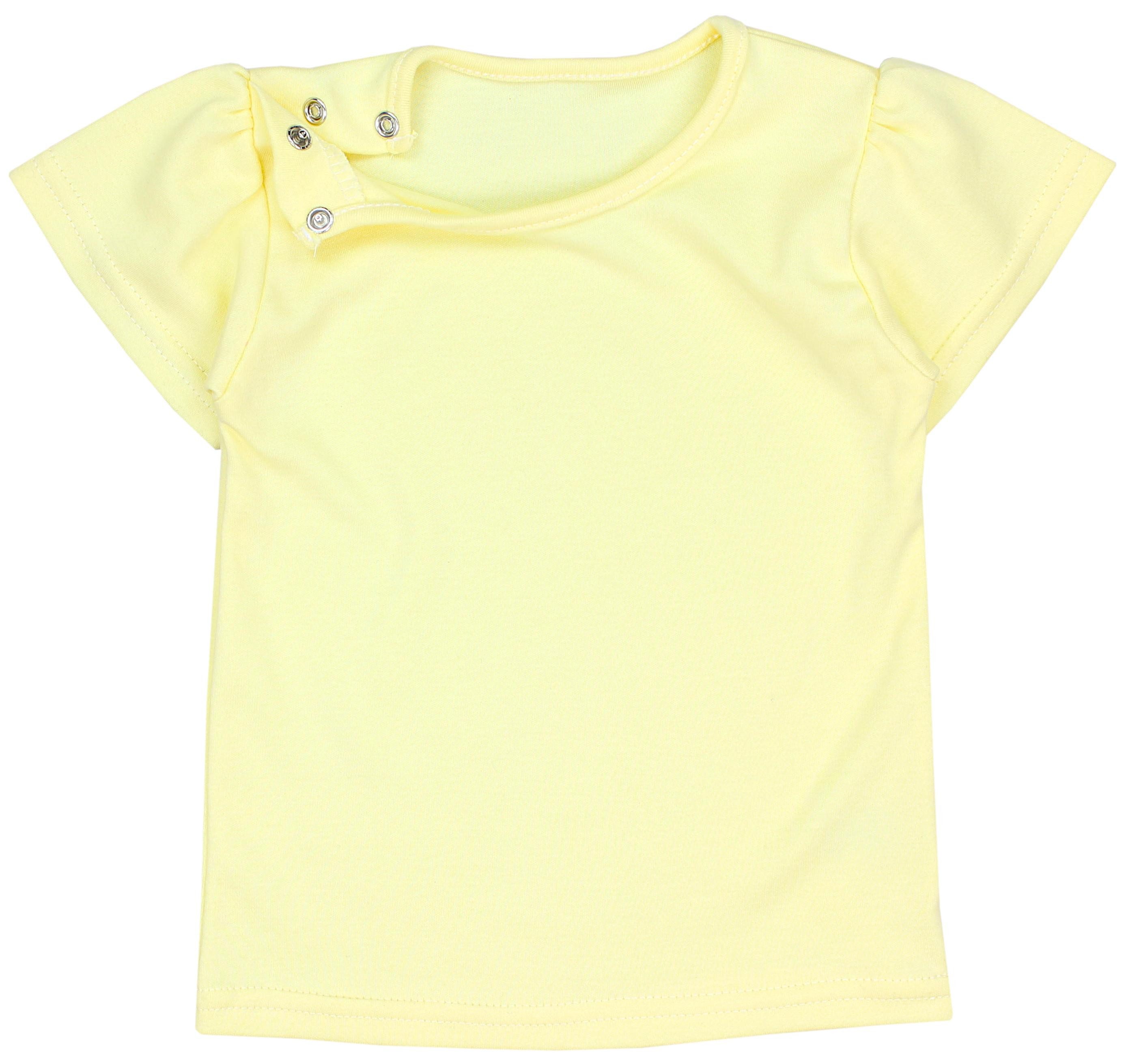 TupTam T-Shirt TupTam Baby Mädchen Kurzarm T-Shirt Gemustert Bunt 5er Set