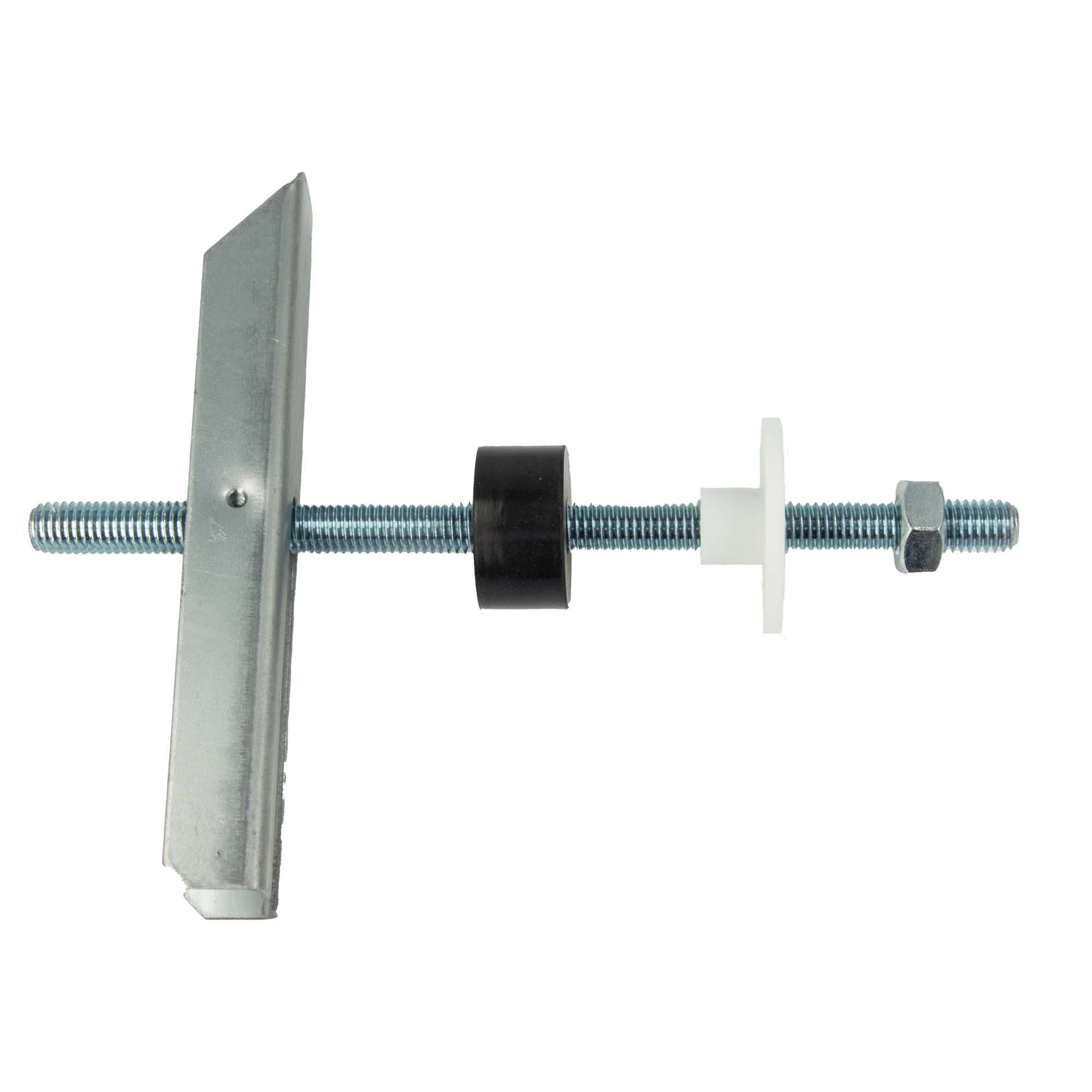 tecuro Waschtischbefestigung Waschtischbefestigung mit Feder-Klappdübel - für Hohlwandmontage