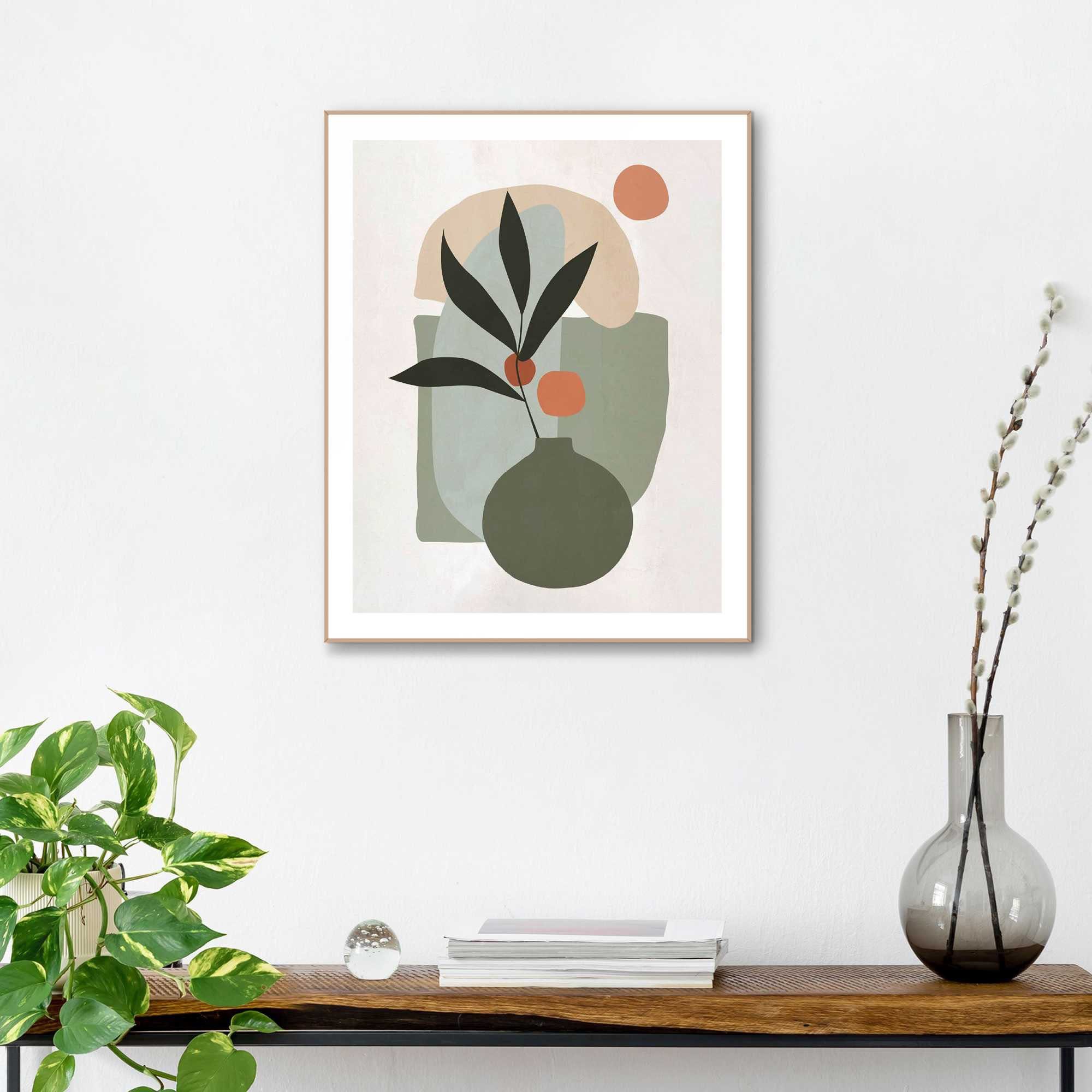 Reinders! Kunstdruck Vase mit Blumen günstig online kaufen