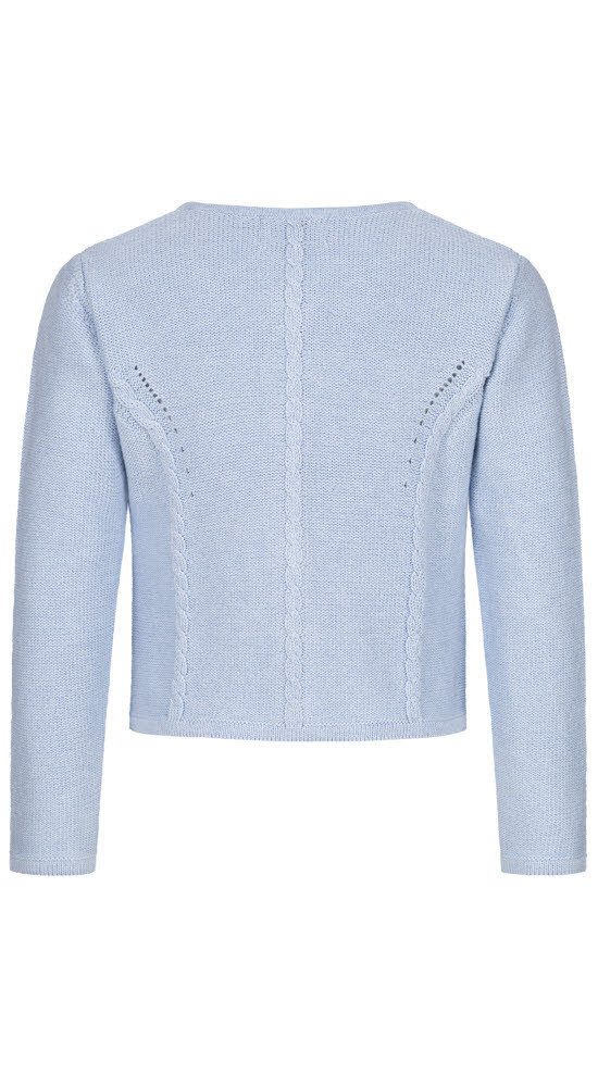 Nübler Trachtenstrickjacke Kinderstickjacke Amira Madl in Hellblau von Nübler