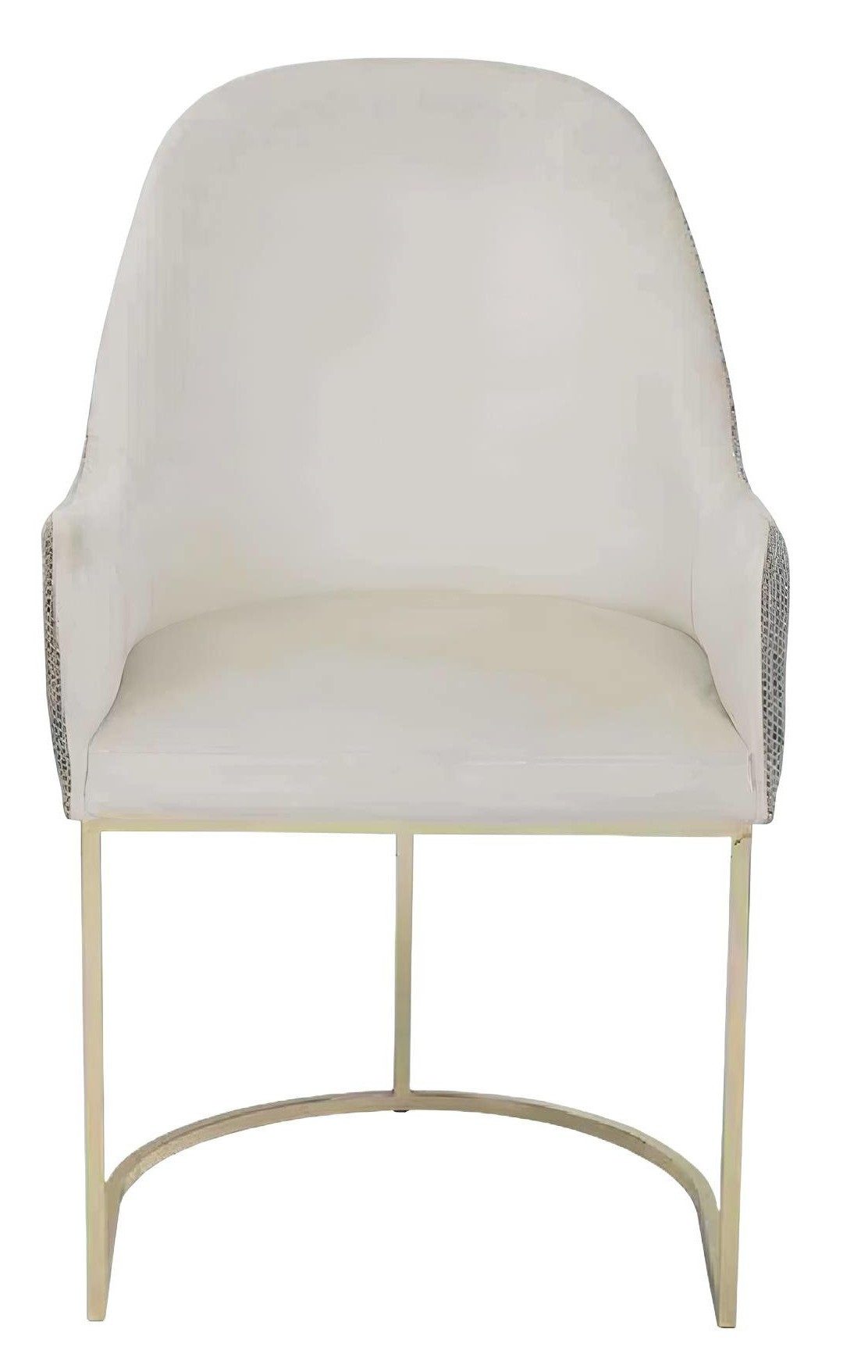 Xlmoebel Esszimmerstuhl Neuer Designer Esszimmerstuhl in Weiß für die Küche - Polsterstuhl (1 St), Hergestellt in Europa