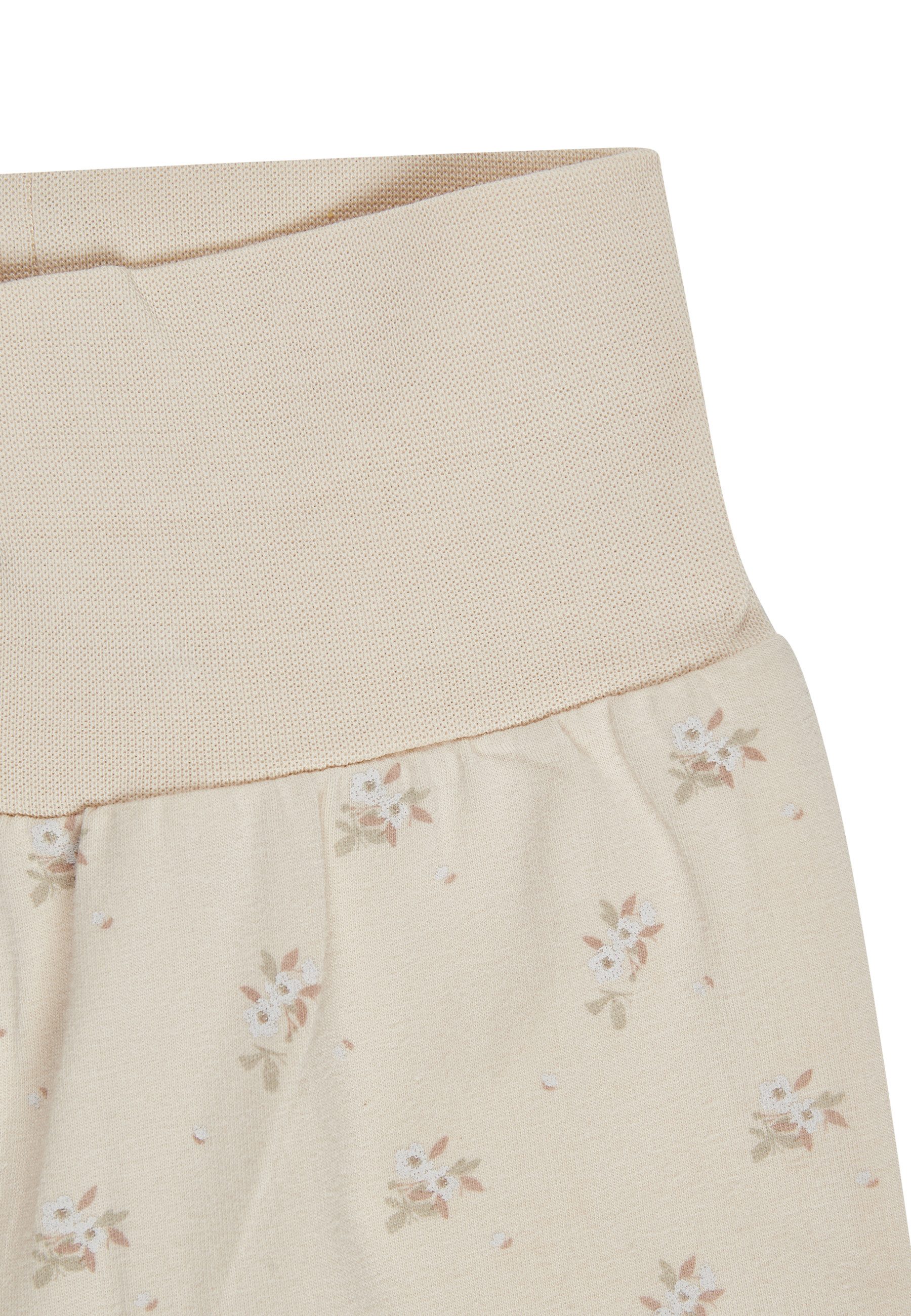 Sterntaler® Strampler Hose Blumen (1-tlg., Mitwachsbündchen)