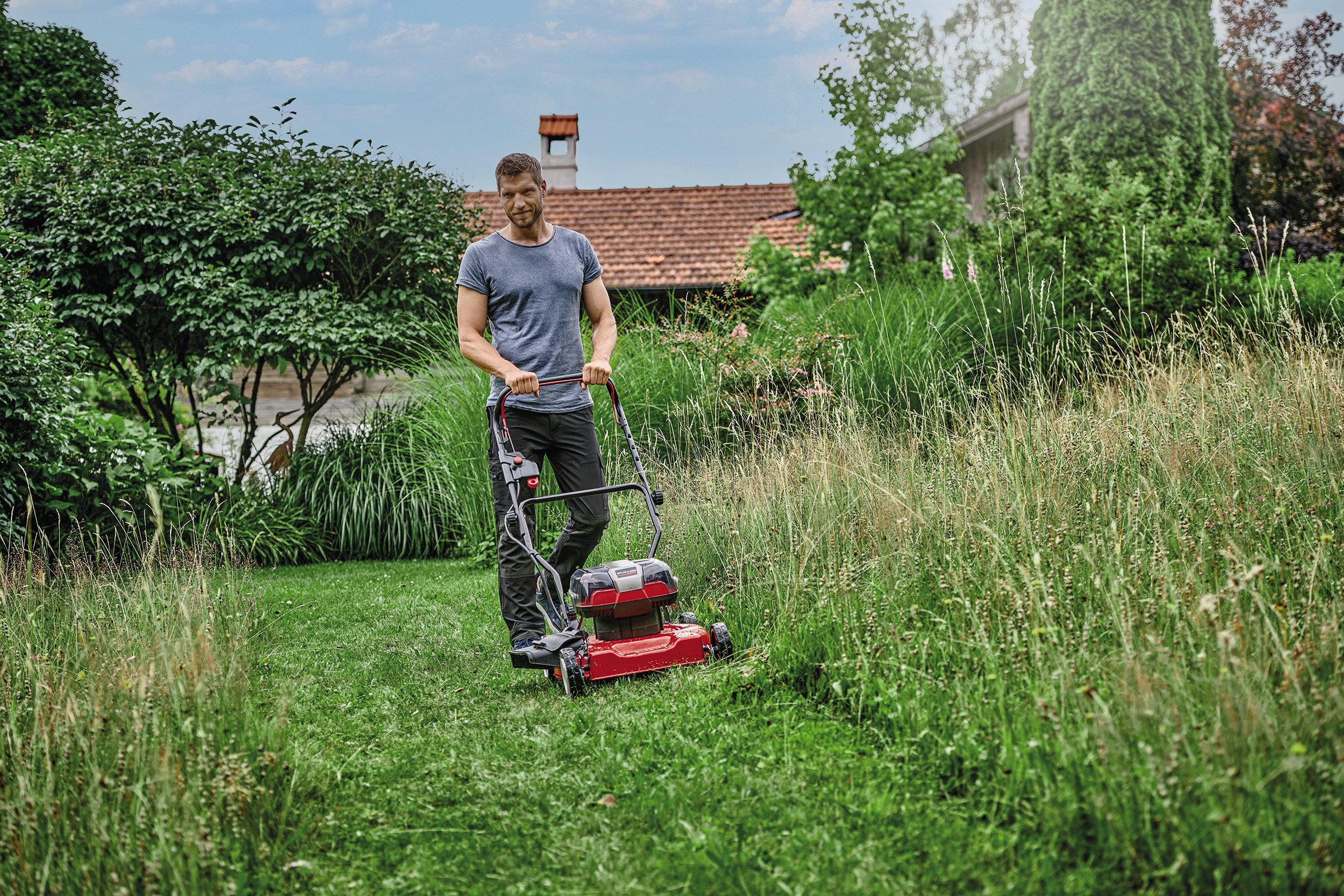 Einhell Akkurasenmäher GE-CM 36/48 Li M-Solo, günstig online kaufen