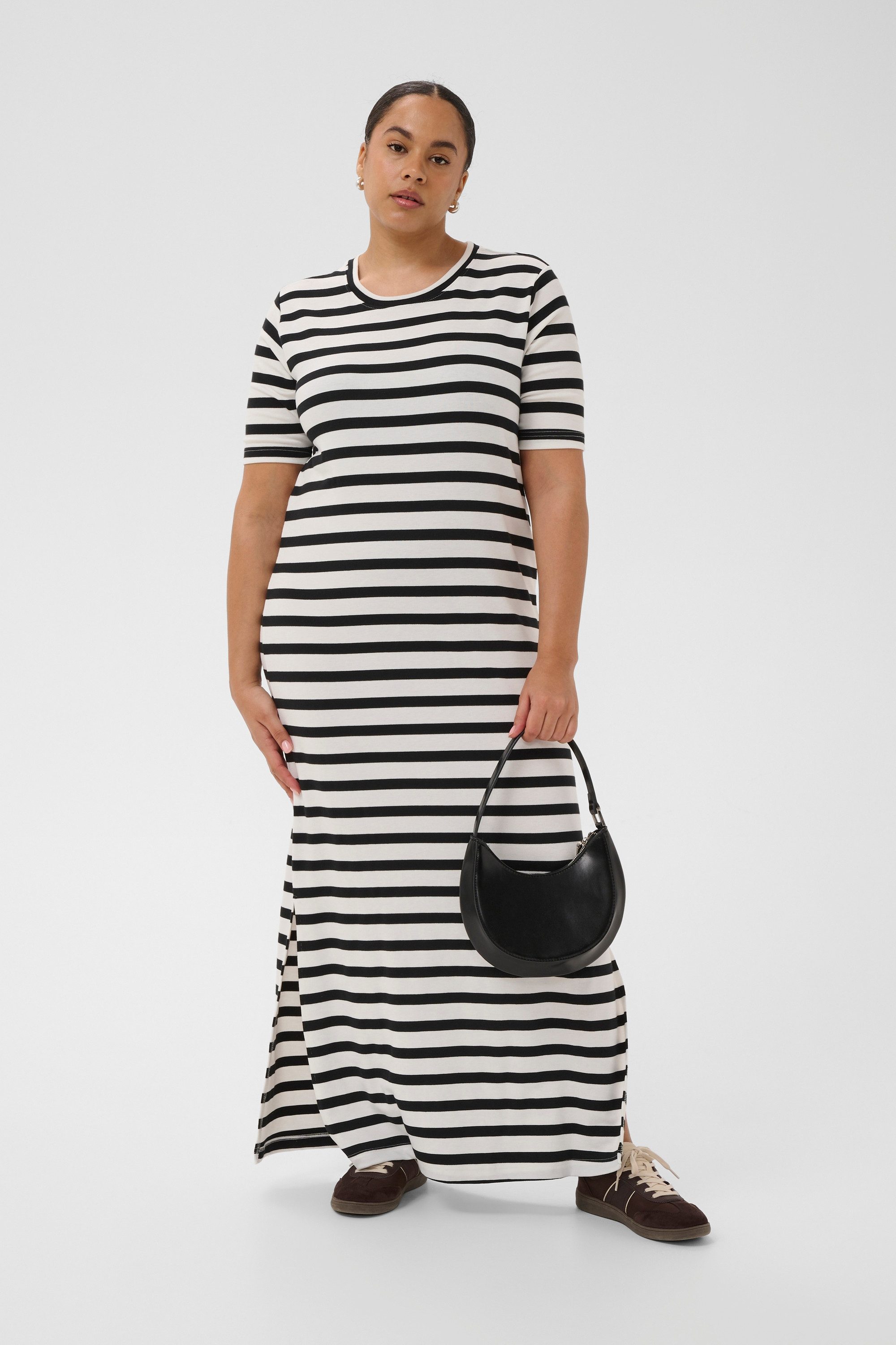 KAFFE Curve Strickkleid Kleid KChellen Große Größen