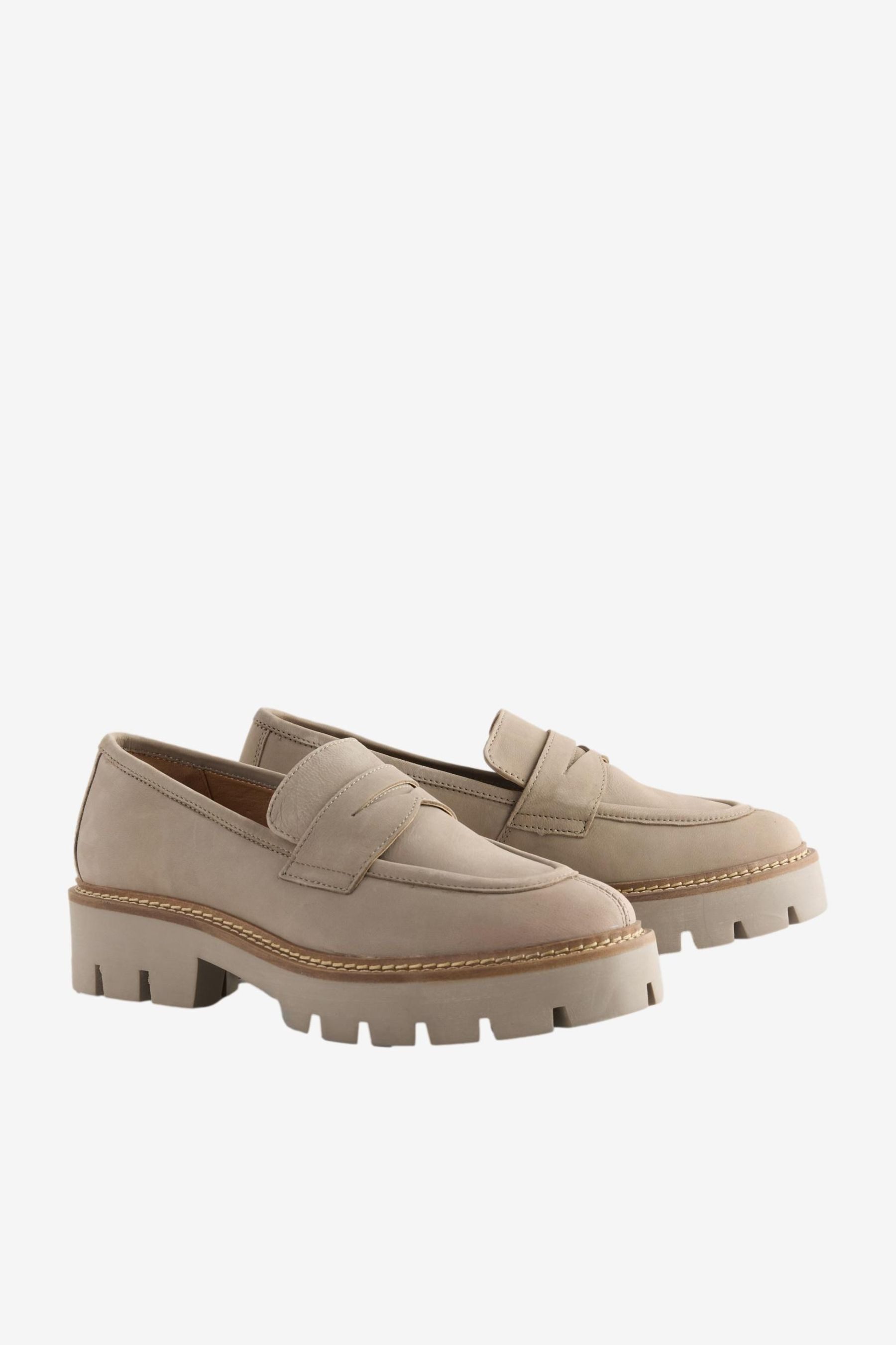 Next Forever Comfort® Derbe Leder-Loafer Loafer günstig online kaufen
