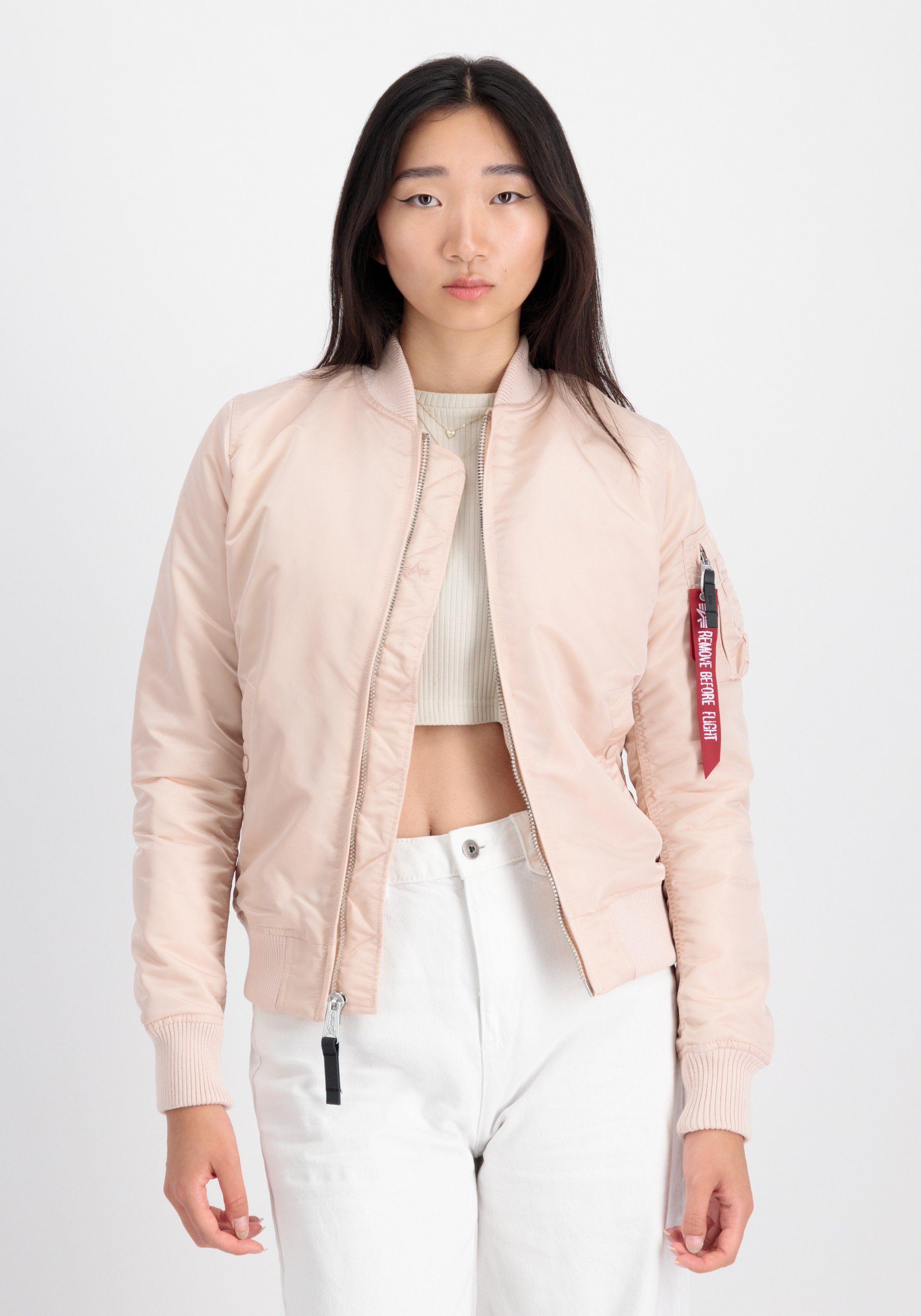 Women pink Industries - Alpha Bomberjacke Flight Bomber VF Jackets Alpha MA-1 & Wmn Industries 59