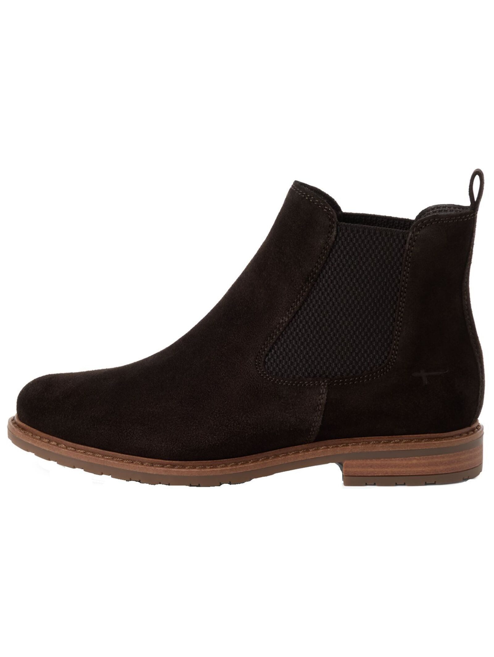Tamaris Stiefelette Veloursleder . Stiefelette (1-tlg)