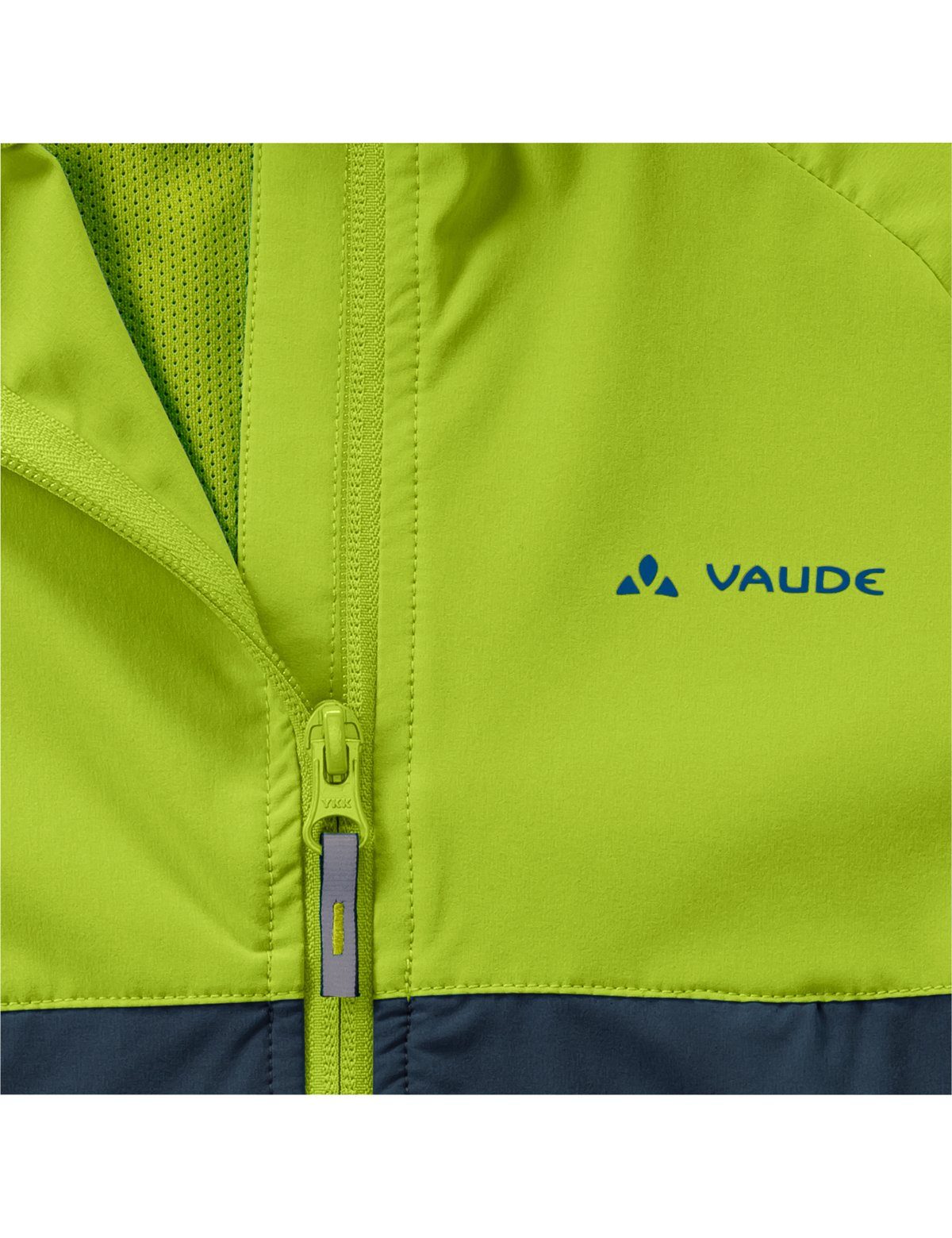 green Klimaneutral chute Outdoorjacke Moab VAUDE Stretch (1-St) Kids Jacket kompensiert