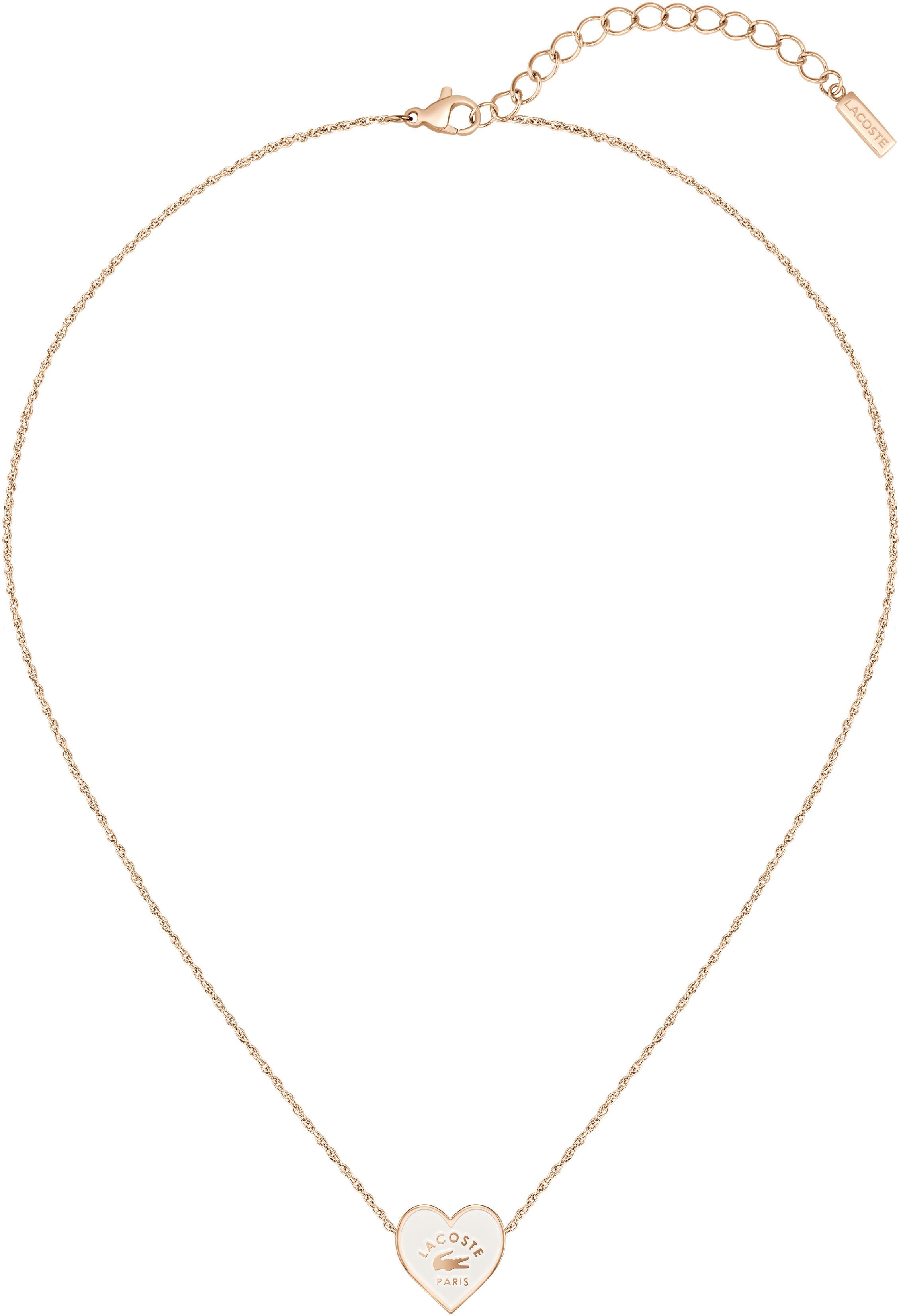 Lacoste Kette mit Anhänger LOVE MY CROC...