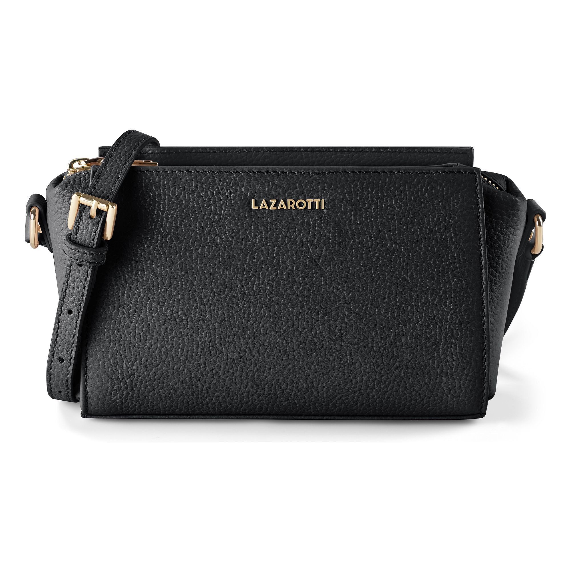 Lazarotti Umhängetasche Bologna Leather, Leder