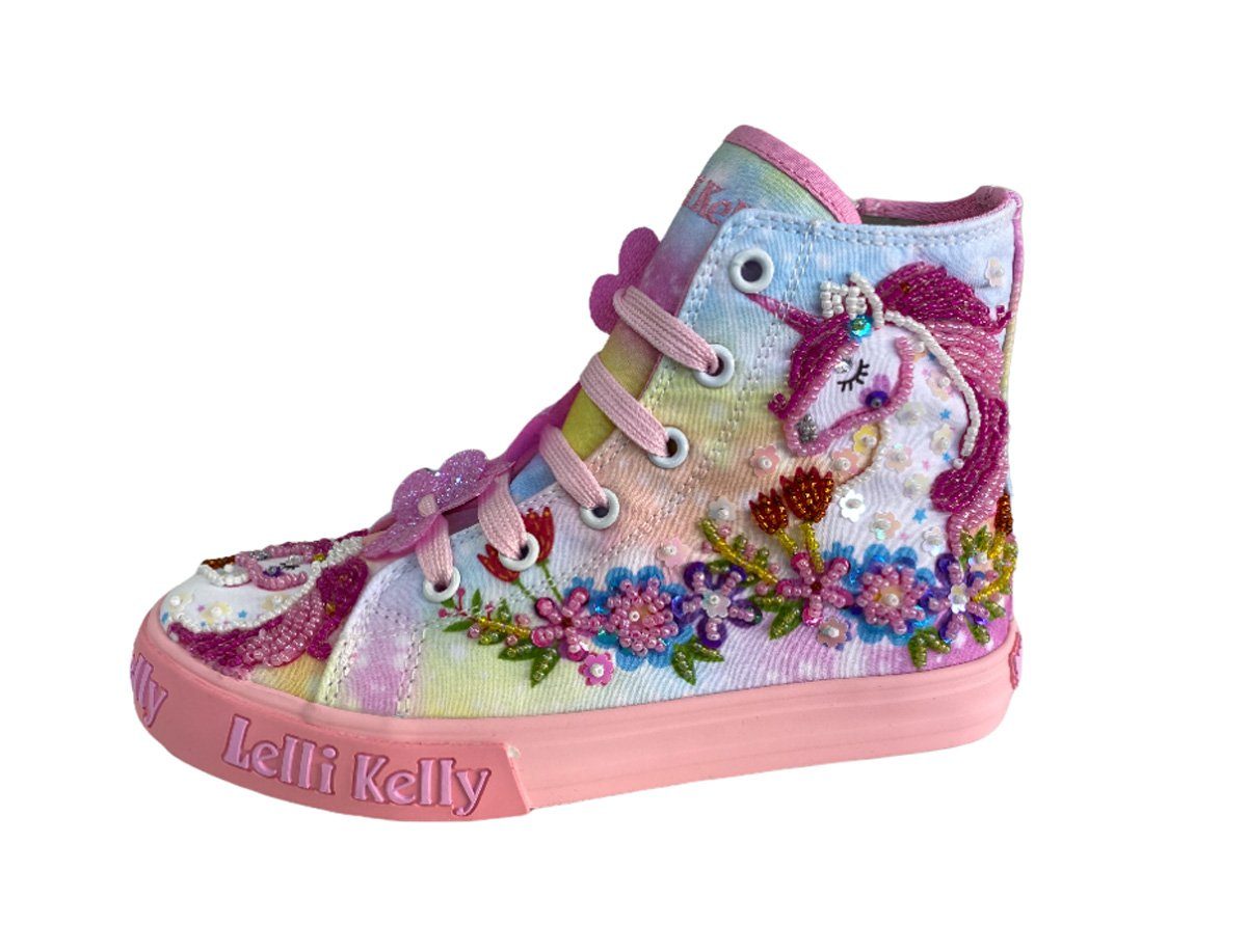 Lelli Kelly Lelli Kelly Kinder High-Top Sneaker UNICORN MID LKED1002 MULTI  FANTASIA Mehrfarbig Stiefel