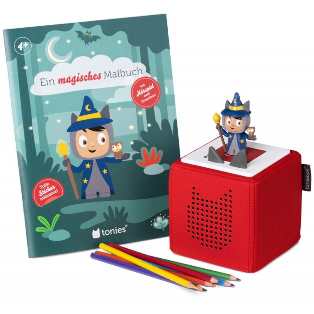 tonies Hörspielfigur Tonies Bundle: Malbuch & Kreativ Tonies.