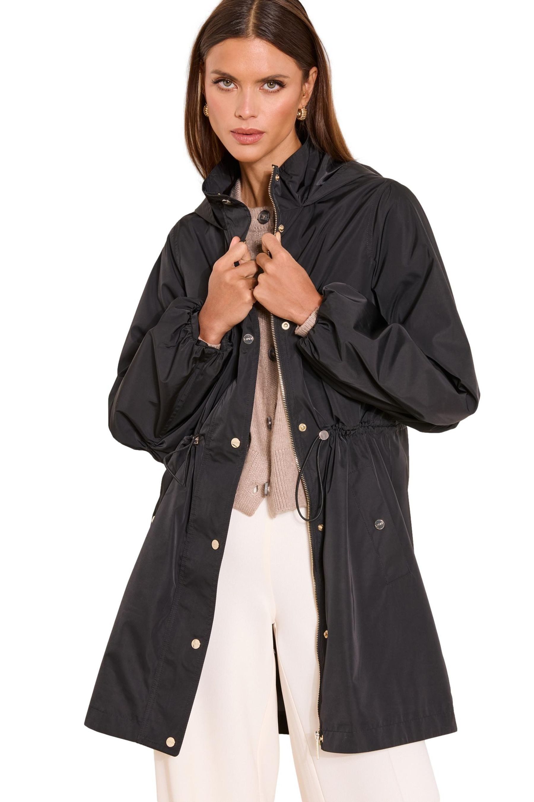 LIPSY Regenmantel Lipsy wasserabweisender Regenmantel, Kurzgröße (1-tlg)