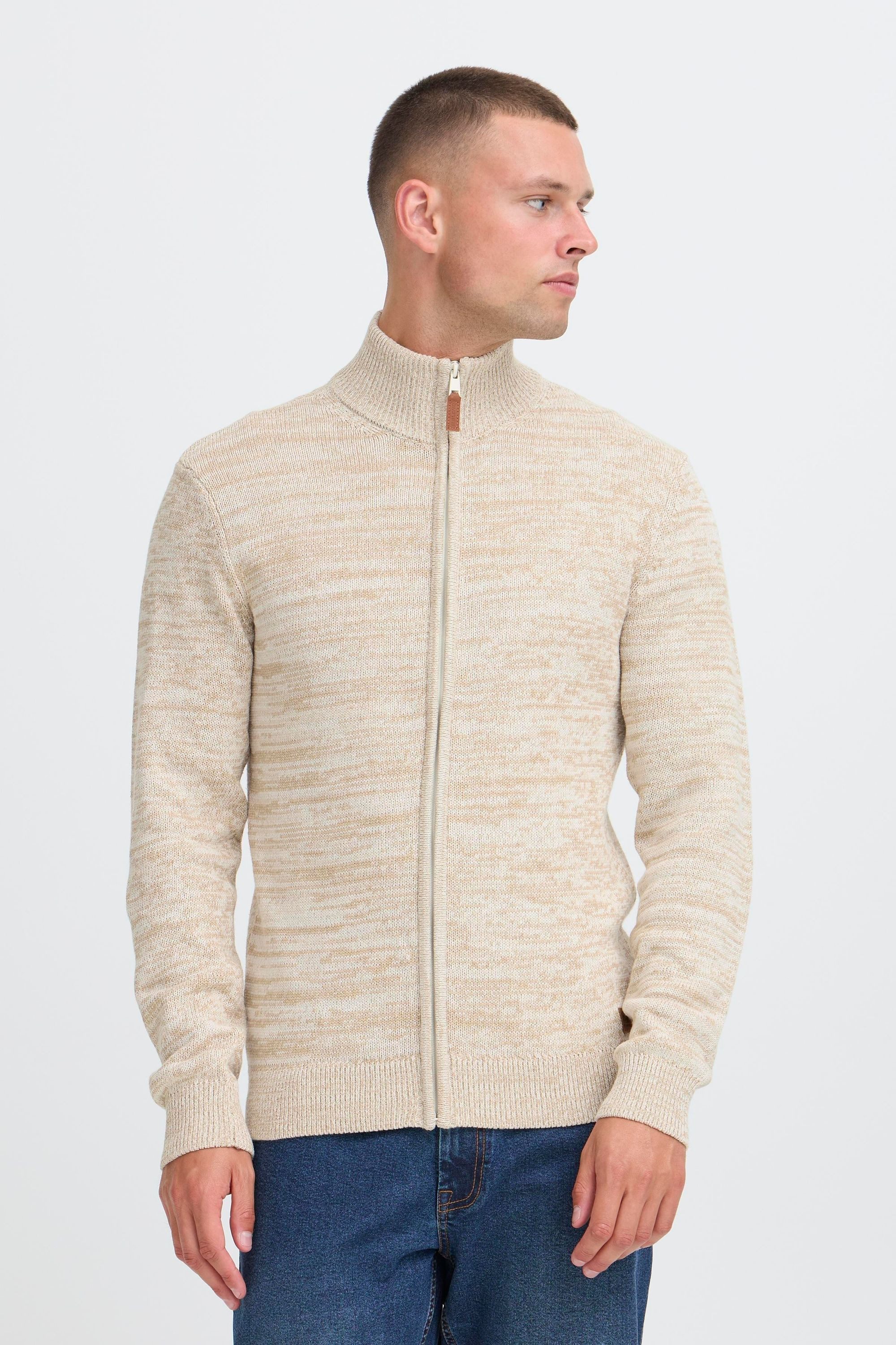 Blend Strickjacke BHDano Stilvolle Grobstrick-Jacke mit Stehkragen günstig online kaufen