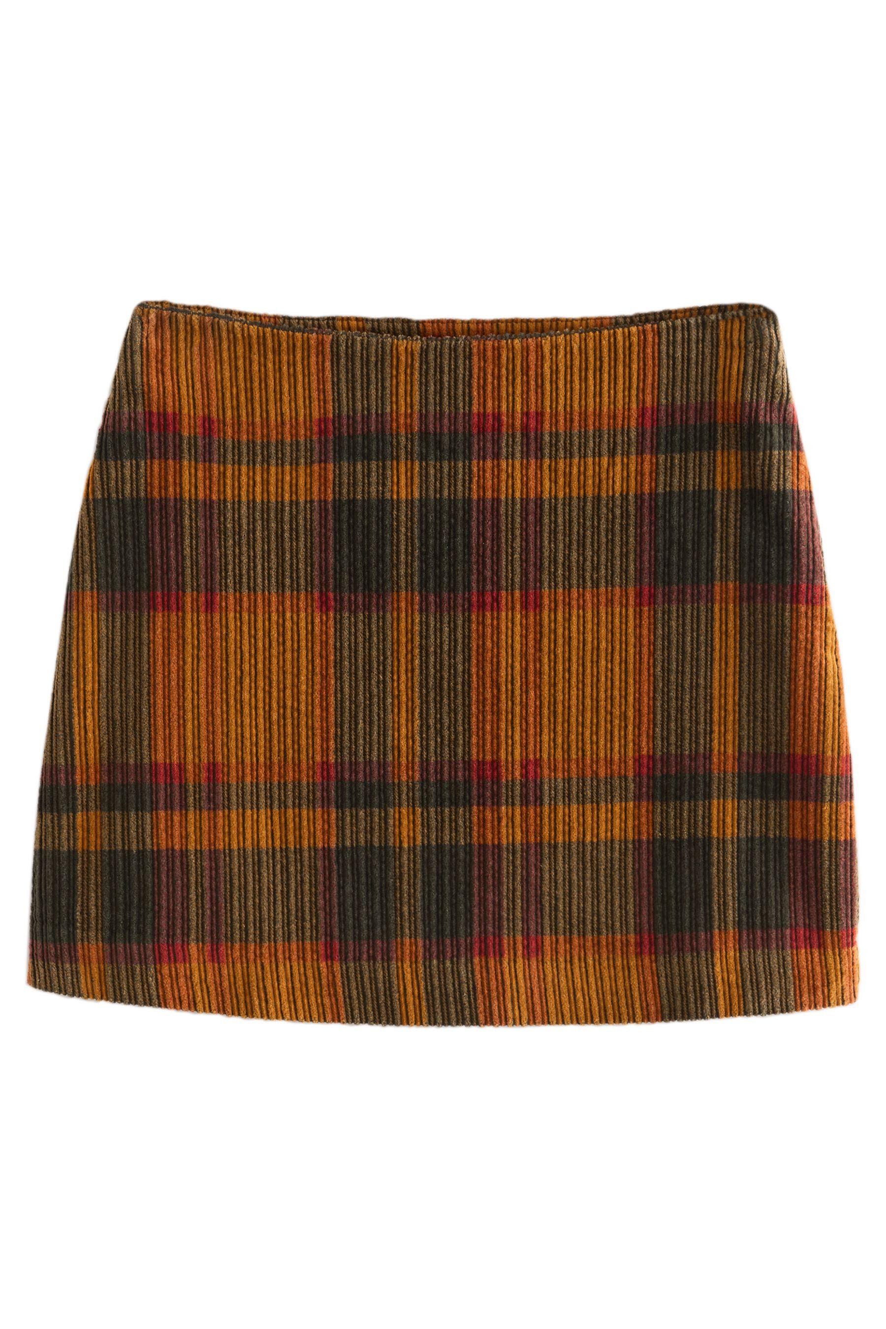 Next Minirock Minirock aus Cord mit Karomuster (1-tlg) günstig online kaufen