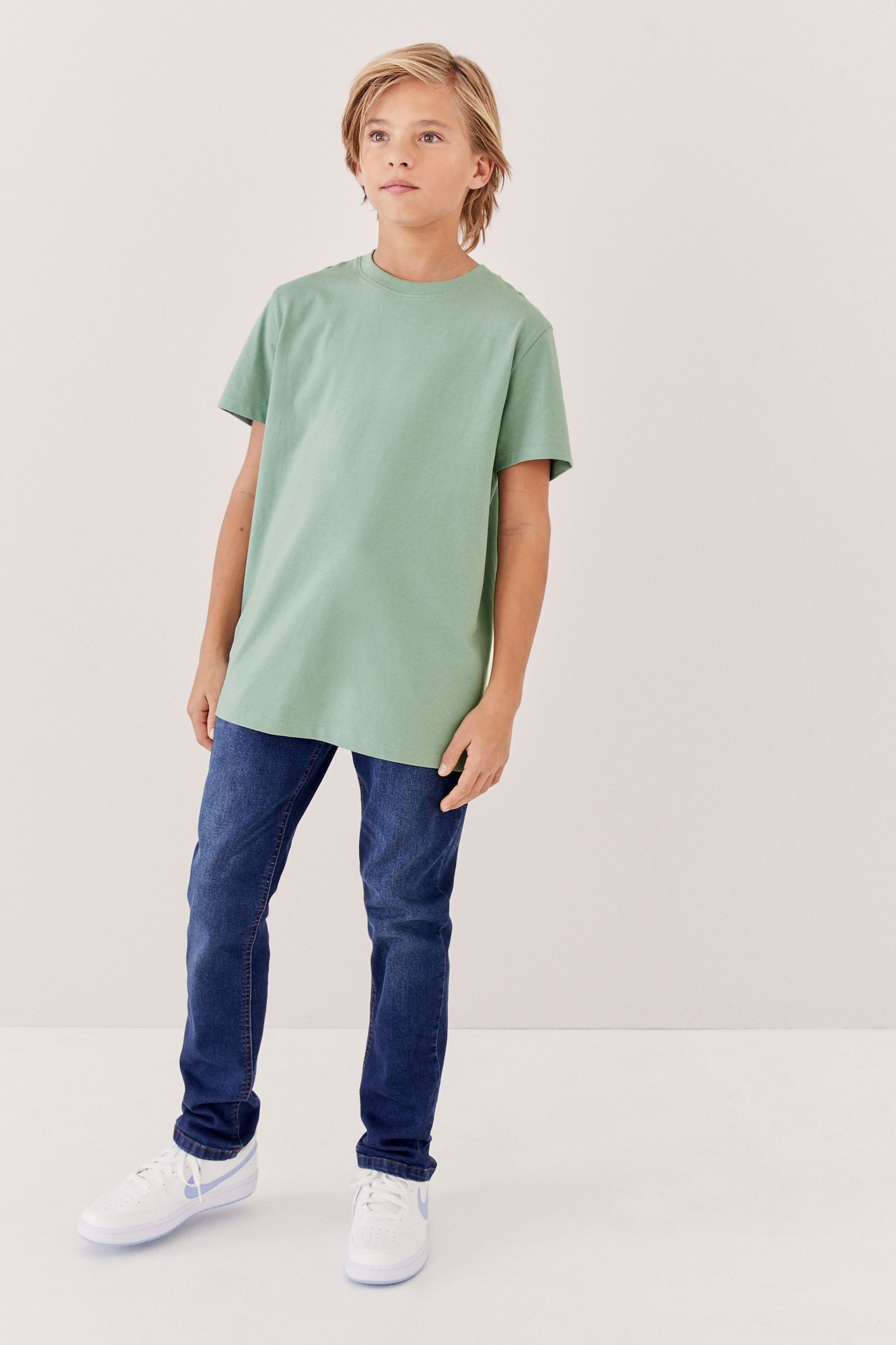 Next T-Shirt Regular Fit Kurzarm-T-Shirt (1-tlg) – Bild 5 von 5