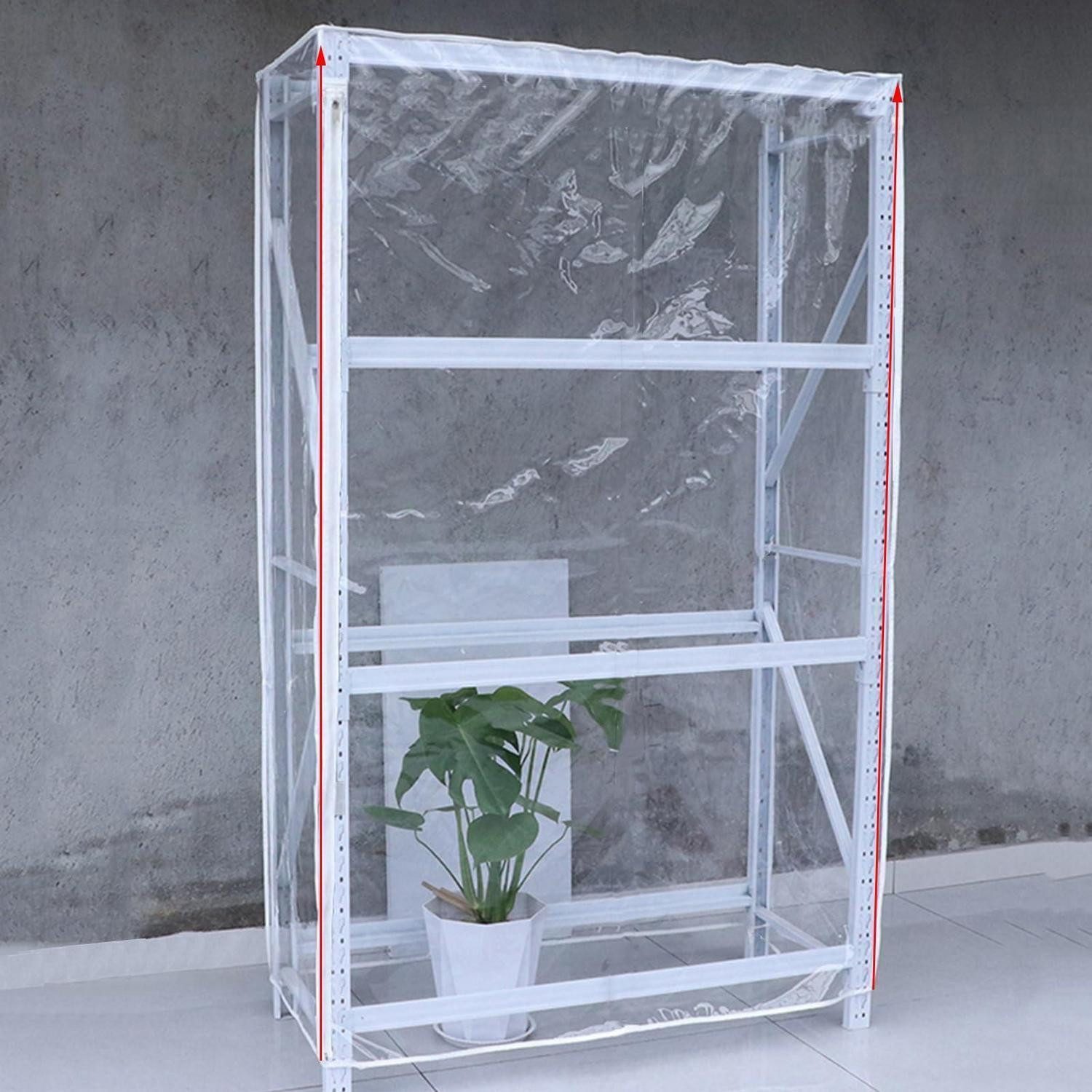 LuxusKollektion Schutzplane Regalabdeckung mit Reißverschluss 80x40x200cm (1-St)