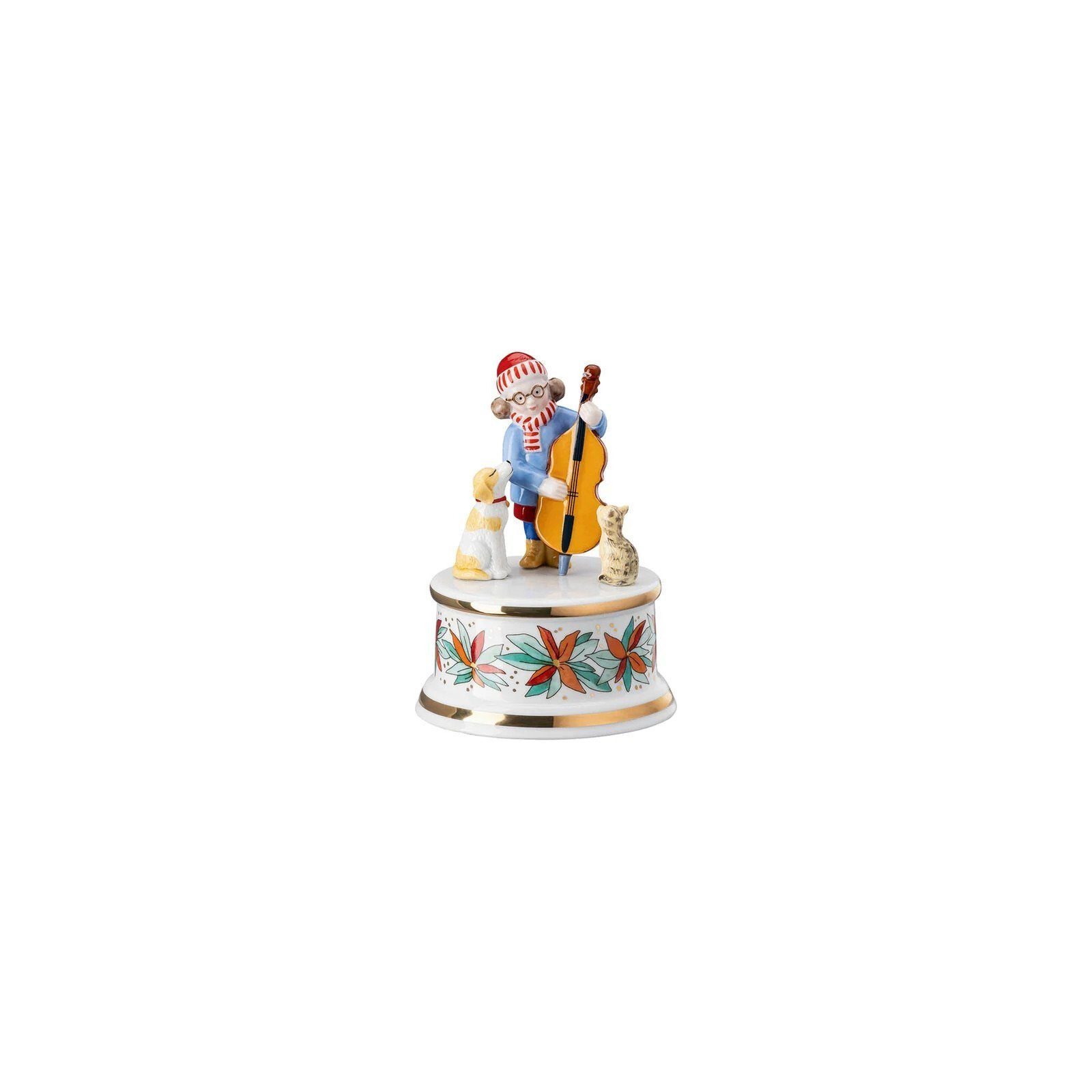 Hutschenreuther Spieluhr klein Weihnachtsklänge Sammelkollektion 23
