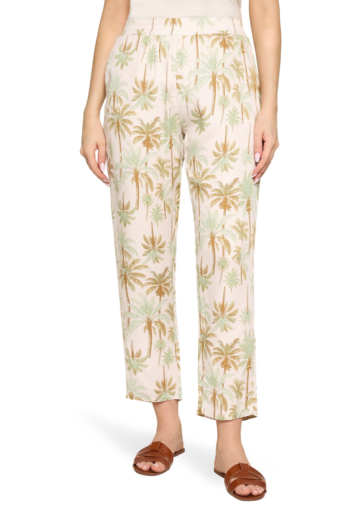 Cartoon Stoffhose Damen mit Gummizug