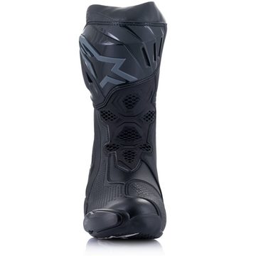 Alpinestars Alpinestars Supertech-R Motorradstiefel schwarz / schwarz 40 Motorradstiefel (Packung, Antistatische und Öl- und Benzinfeste Sohle)