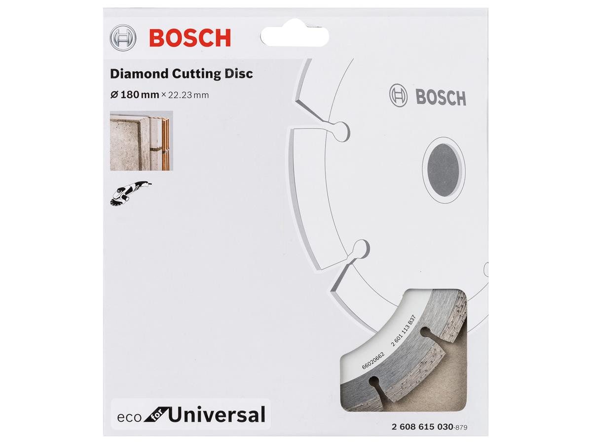BOSCH Trennscheibe Diamant Eco for Universal, Ø 180 mm
