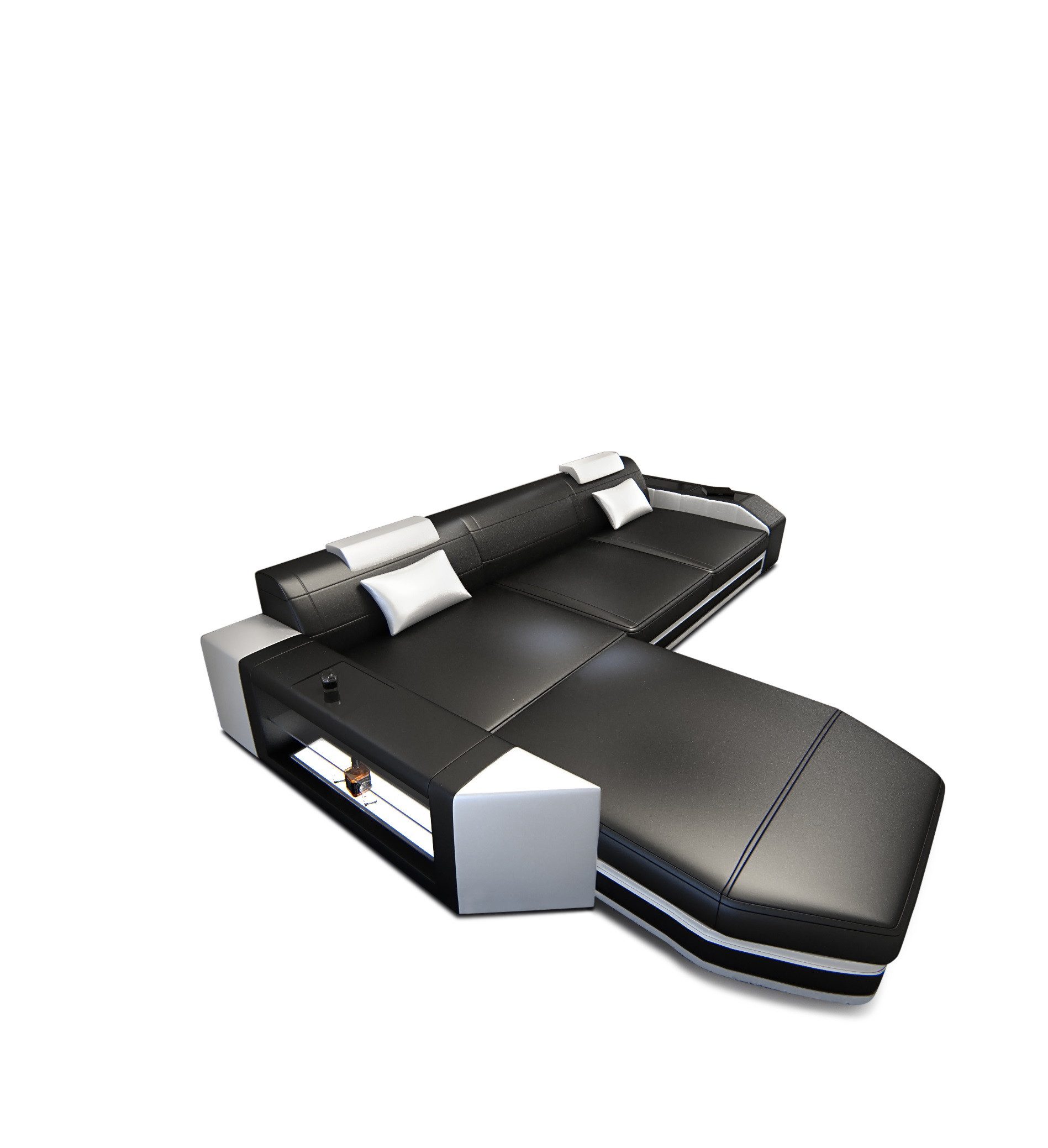 Sofa Dreams Ecksofa Ledercouch Sofa Leder günstig online kaufen