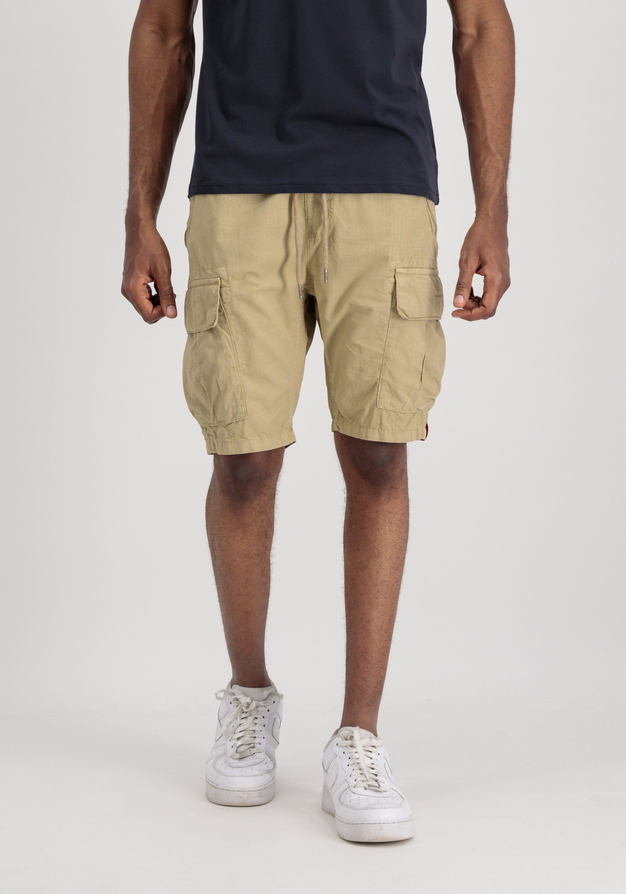 Sweatshorts Alpha Ripstop Shorts Industries Cargo Men Jogger - sand Industries Short Alpha