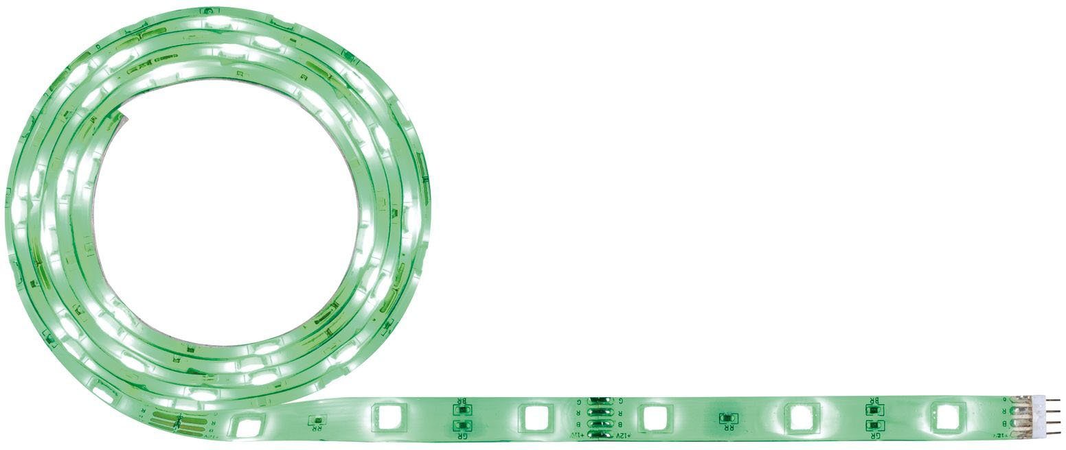 Paulmann LED-Streifen Metall Kst, 1,5m Weiß 12W 1-flammig SimpLED RGB