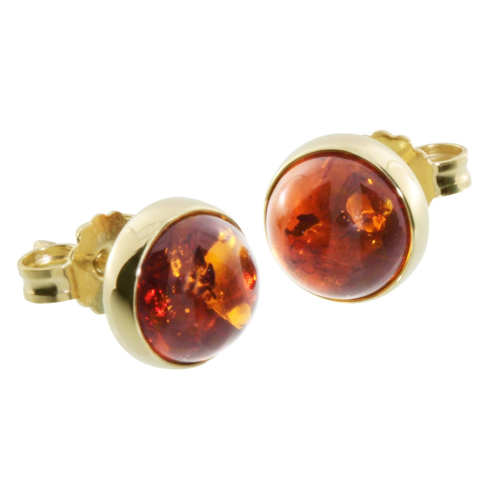 OSTSEE-SCHMUCK Paar Ohrstecker Ostsee-Schmuck Ohrstecker Classic 8 mm Ohrst günstig online kaufen