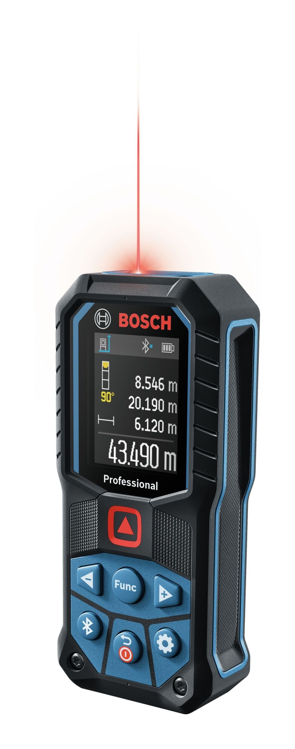 Bosch Professional Punkt- und Linienlaser GLM 50-27 C, Laser-Entfernungsmesser mit Schutztasche