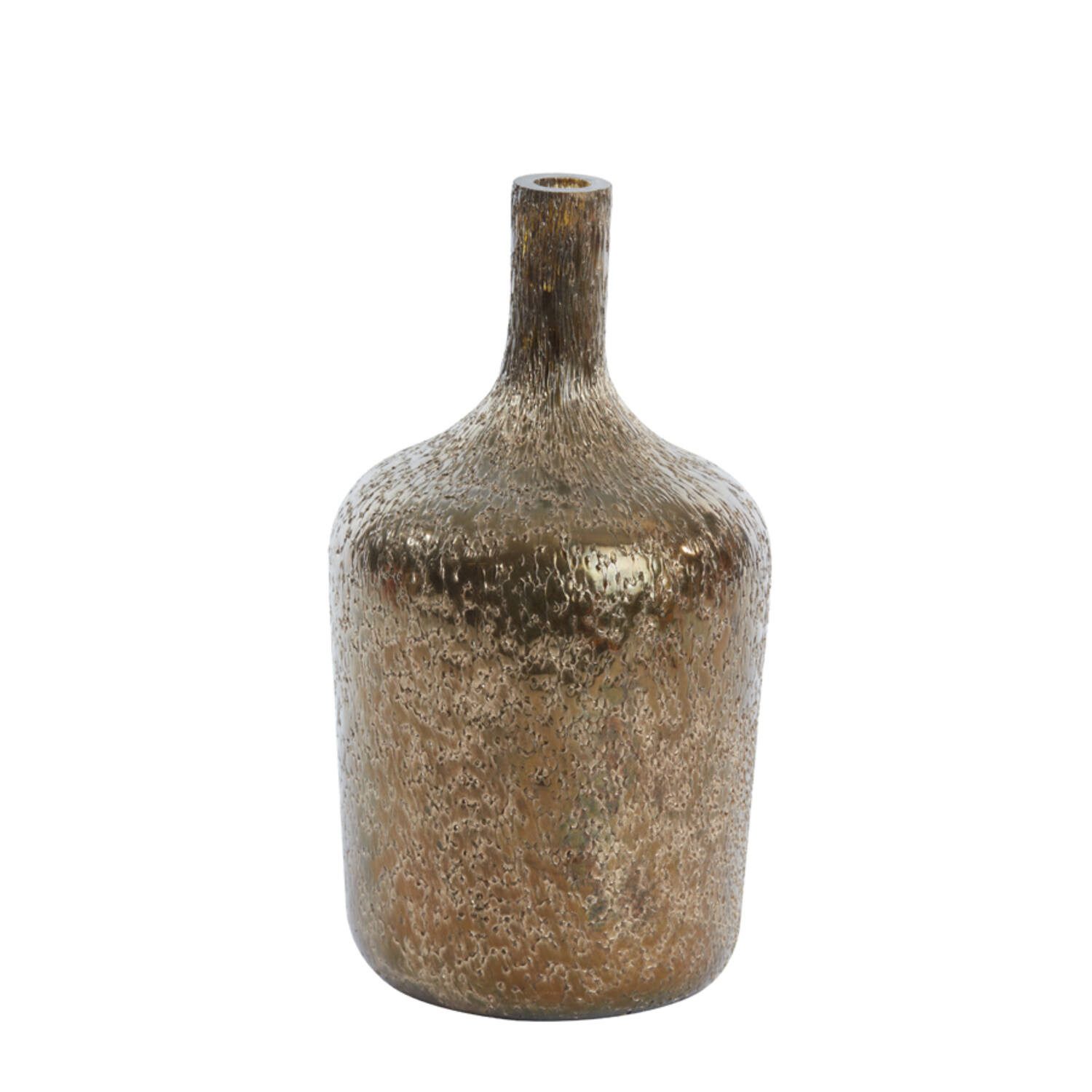 Dekovase Dekovase Vase MOLUSI von Light & Living Blumenvase Tischvase Glas Gold