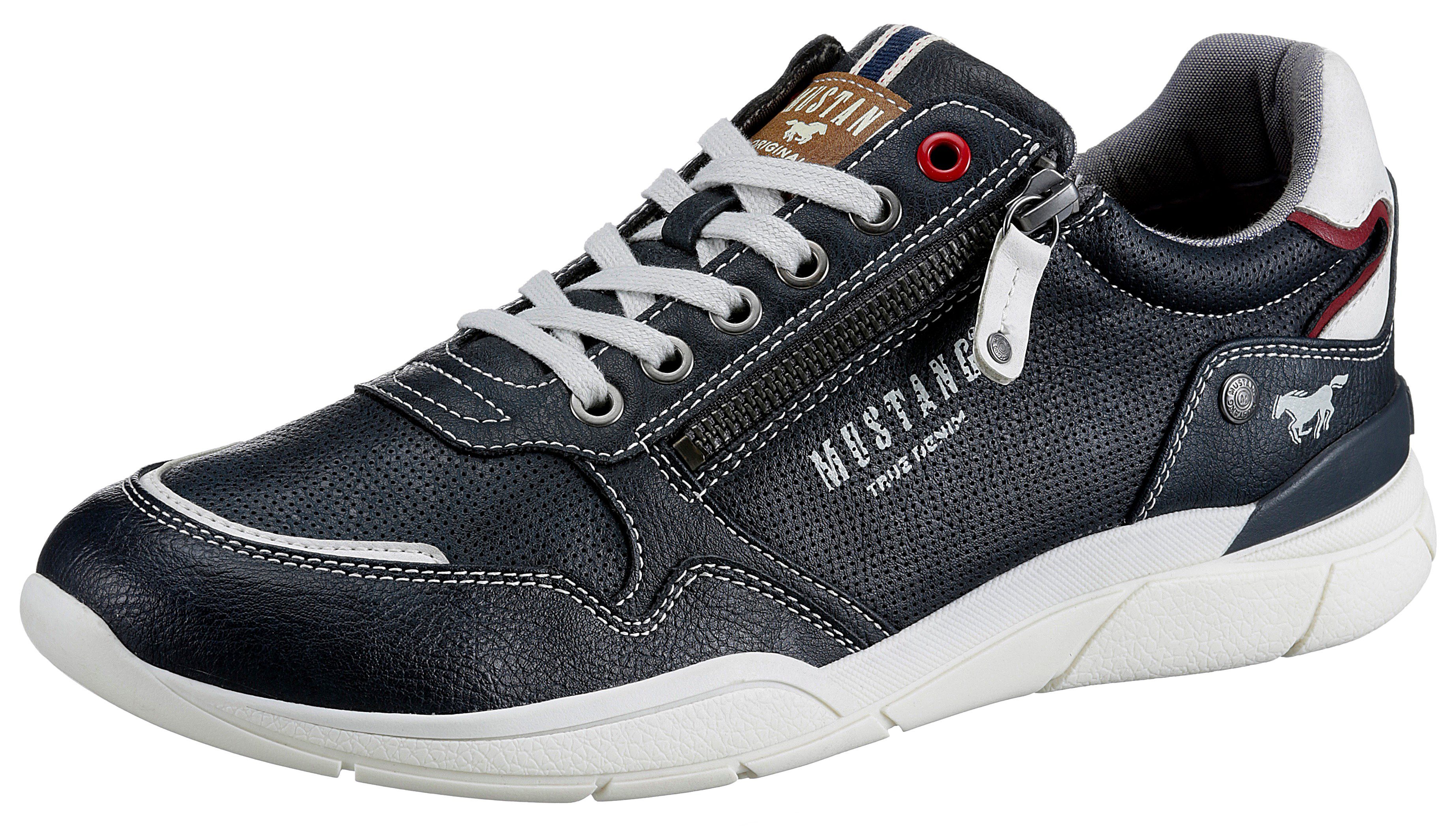 Mustang Shoes Sneaker mit seitlichem Reißverschluss, günstig online kaufen