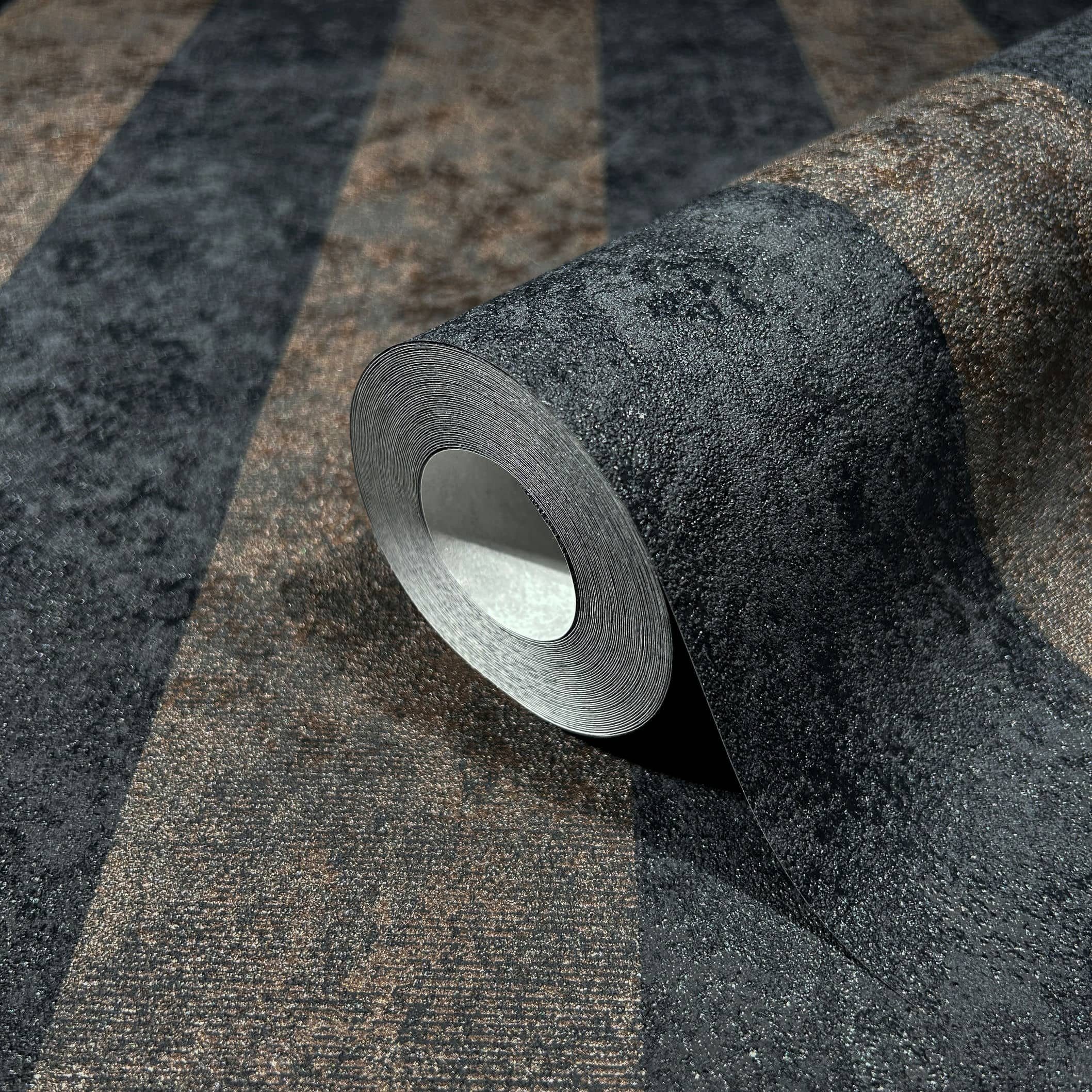 Marburg Vliestapete GZSZ Tapete 34821, glatt, Streifen, moderne Tapete für Wohnzimmer Schlafzimmer Küche