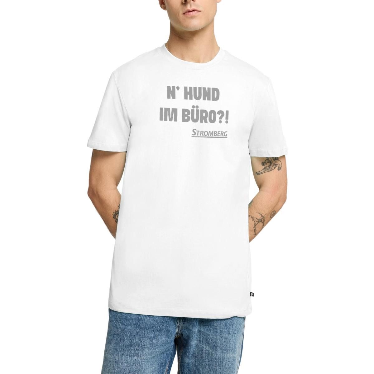 T-Shirt Stromberg Mit Spruch N' Hund Im Büro?! Männer Premium T-Shirt
