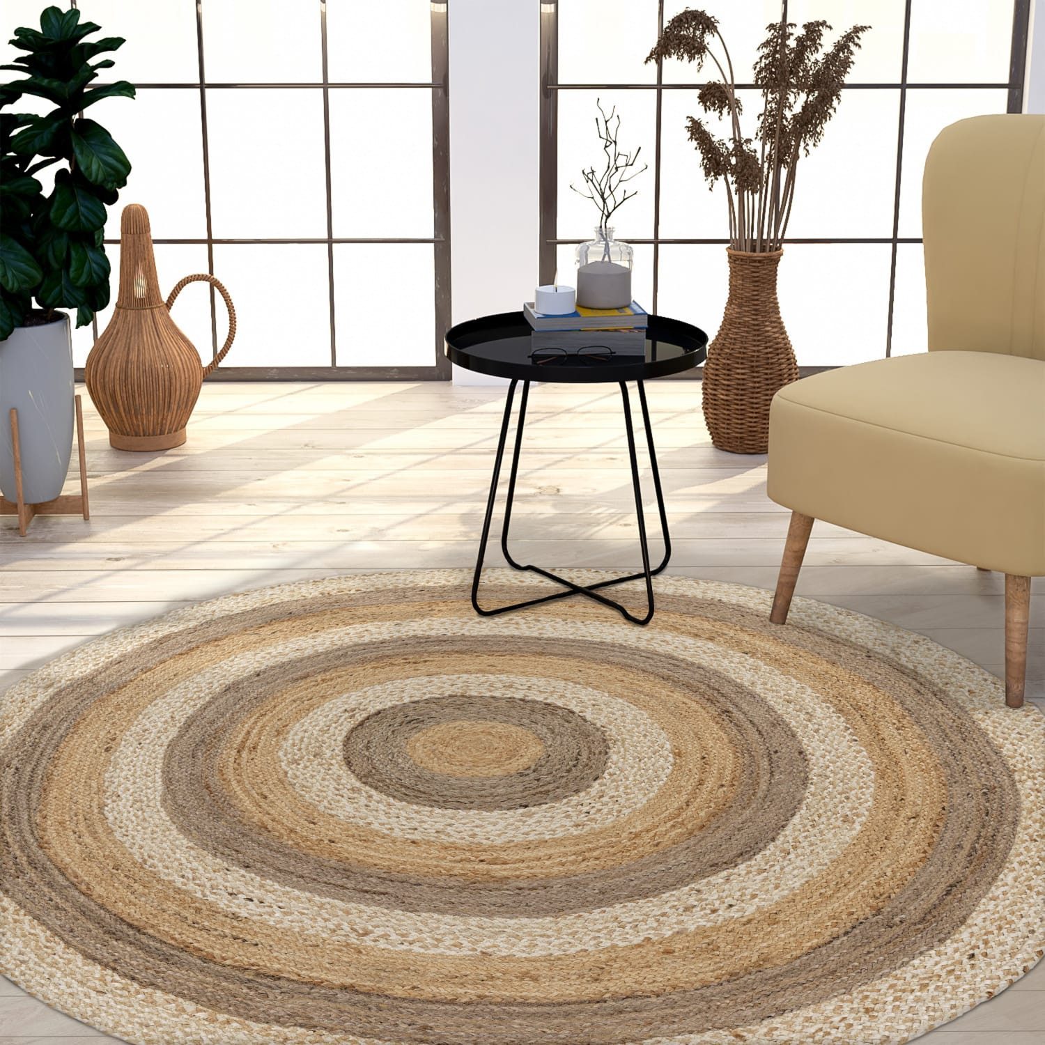 TT Home Teppich, Rund, Höhe: 9 günstig online kaufen