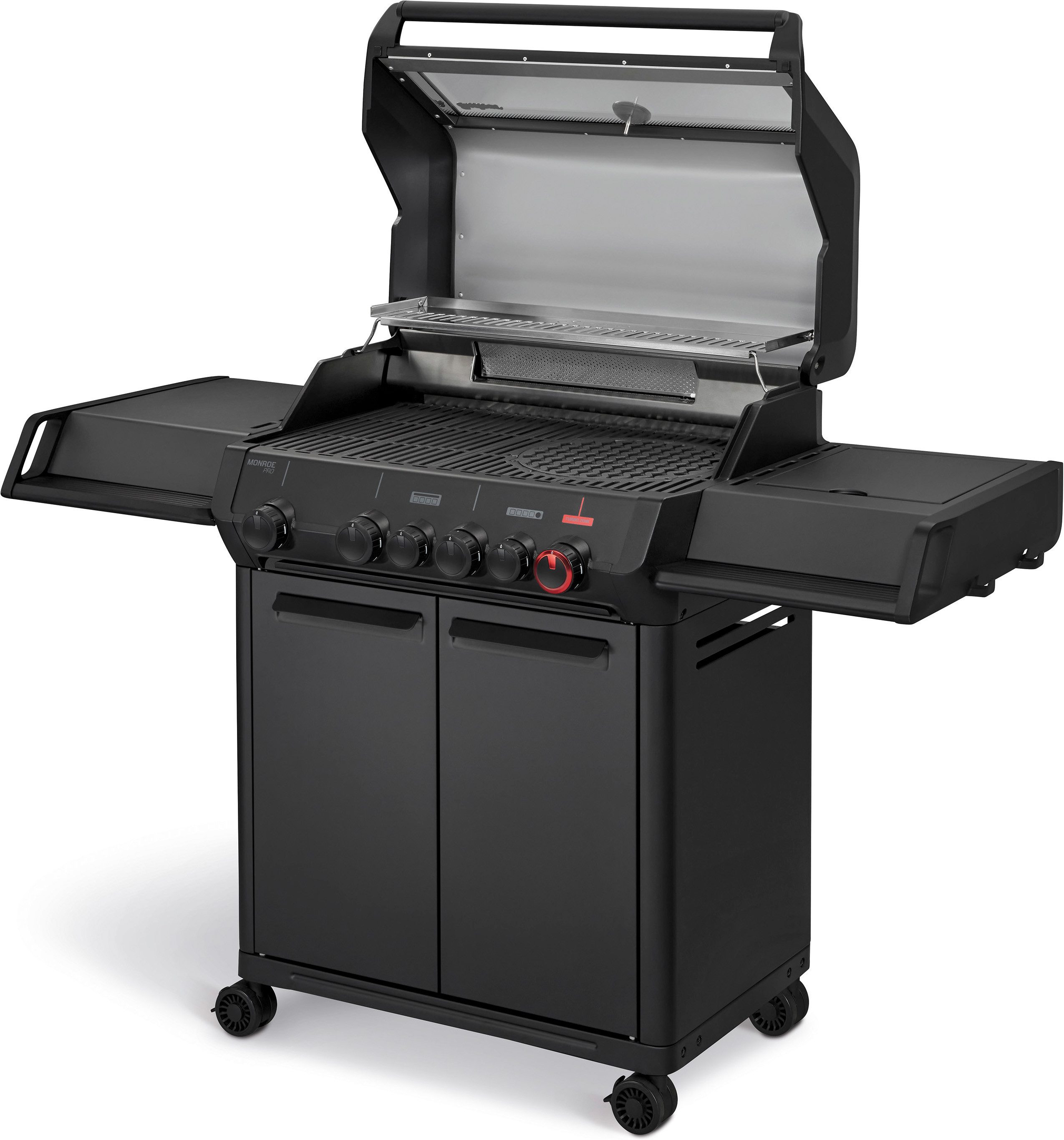 Enders® Gasgrill Monroe Pro 4 SIKR Turbo Shadow inkl. Seargrate