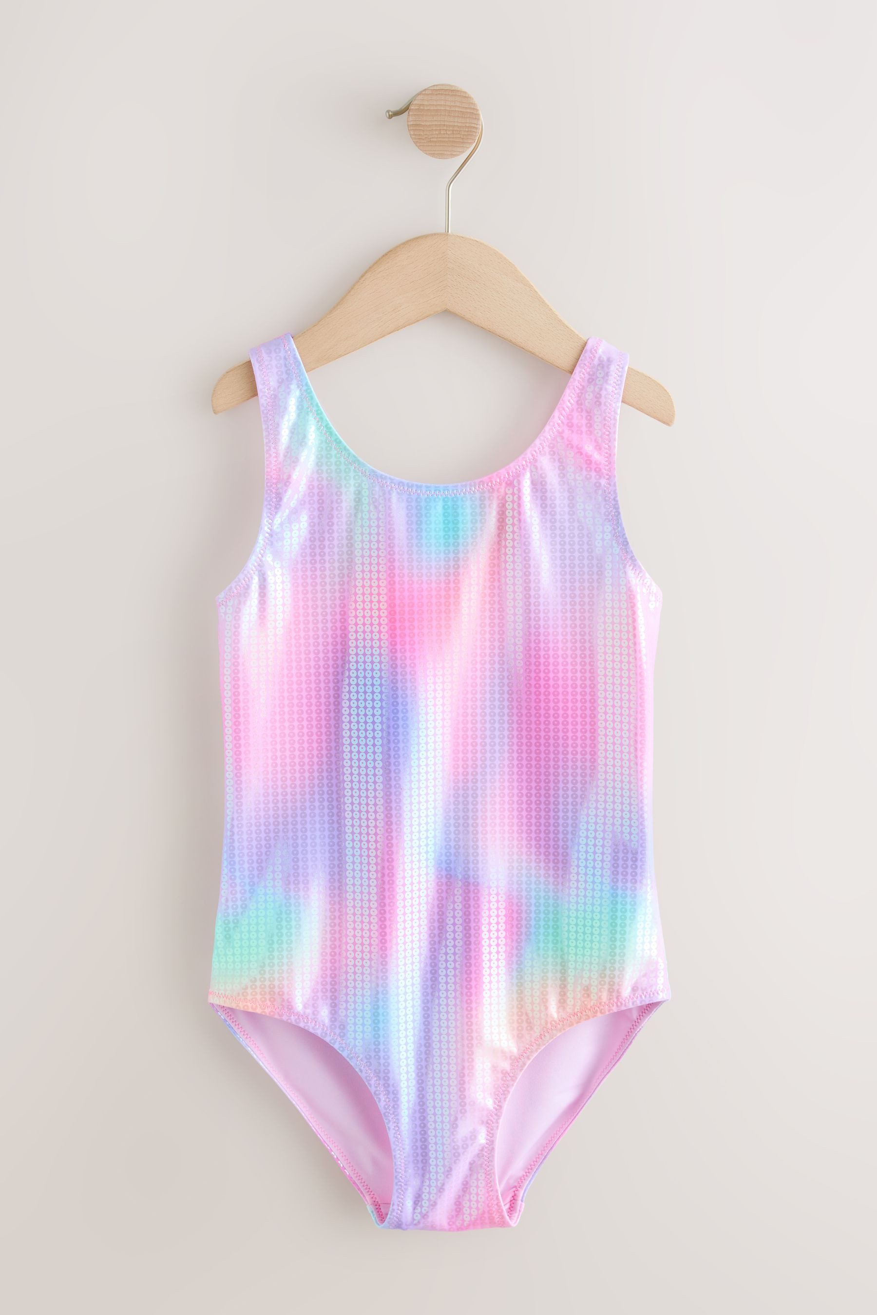 Pink Rainbow Foil Sequin
