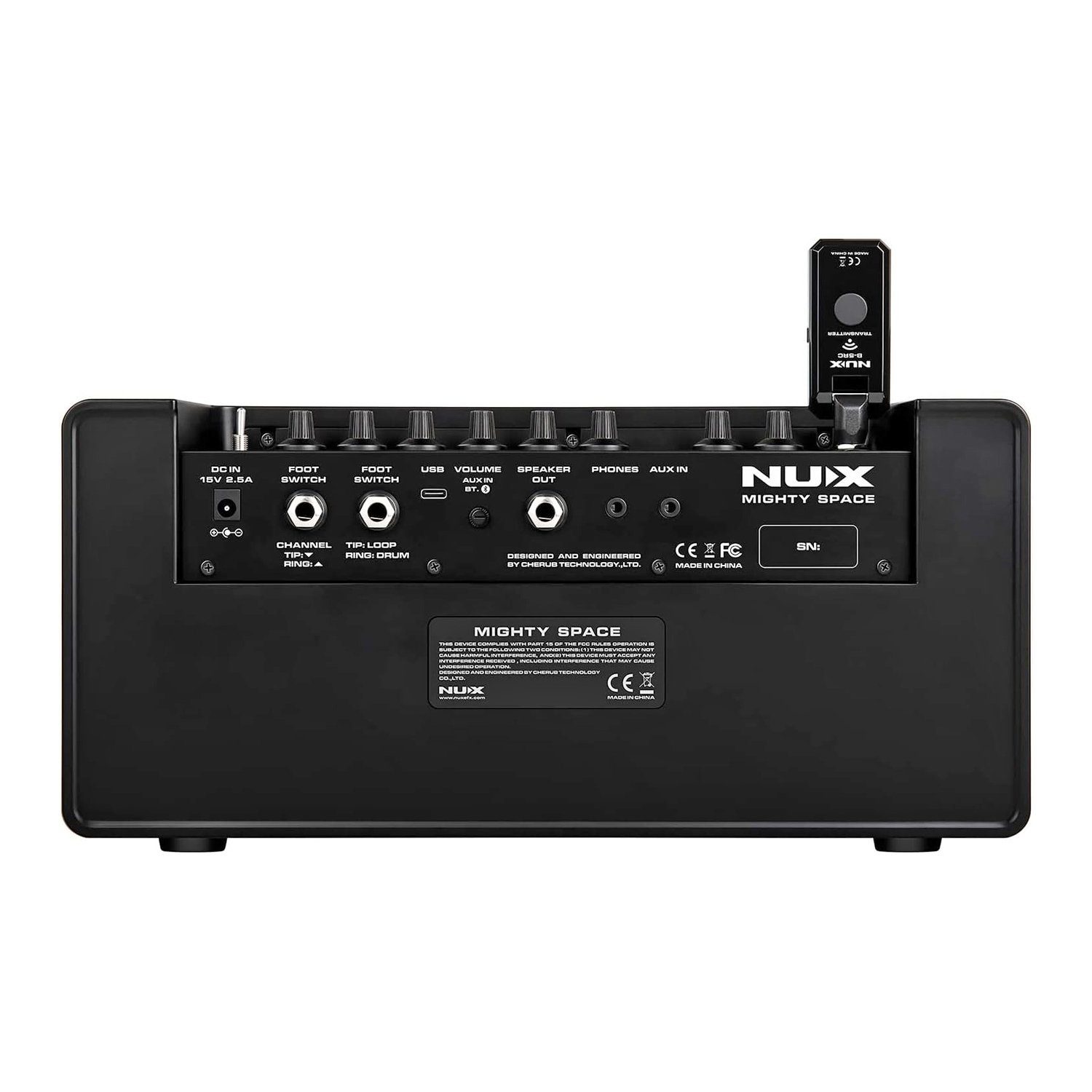 Nux Nux Mighty Space Modeling Gitarren-Verstärker Verstärker (30,00 W, Wireless Modeling Verstärker für E-Gitarre/Bass)