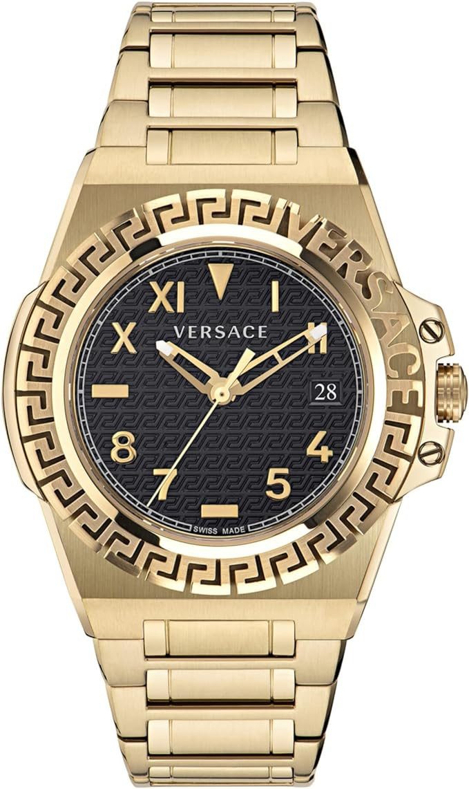 Versace Schweizer Uhr Greca Reaction, Mit Echtheitskarte und CLG Sicherheitsnummer