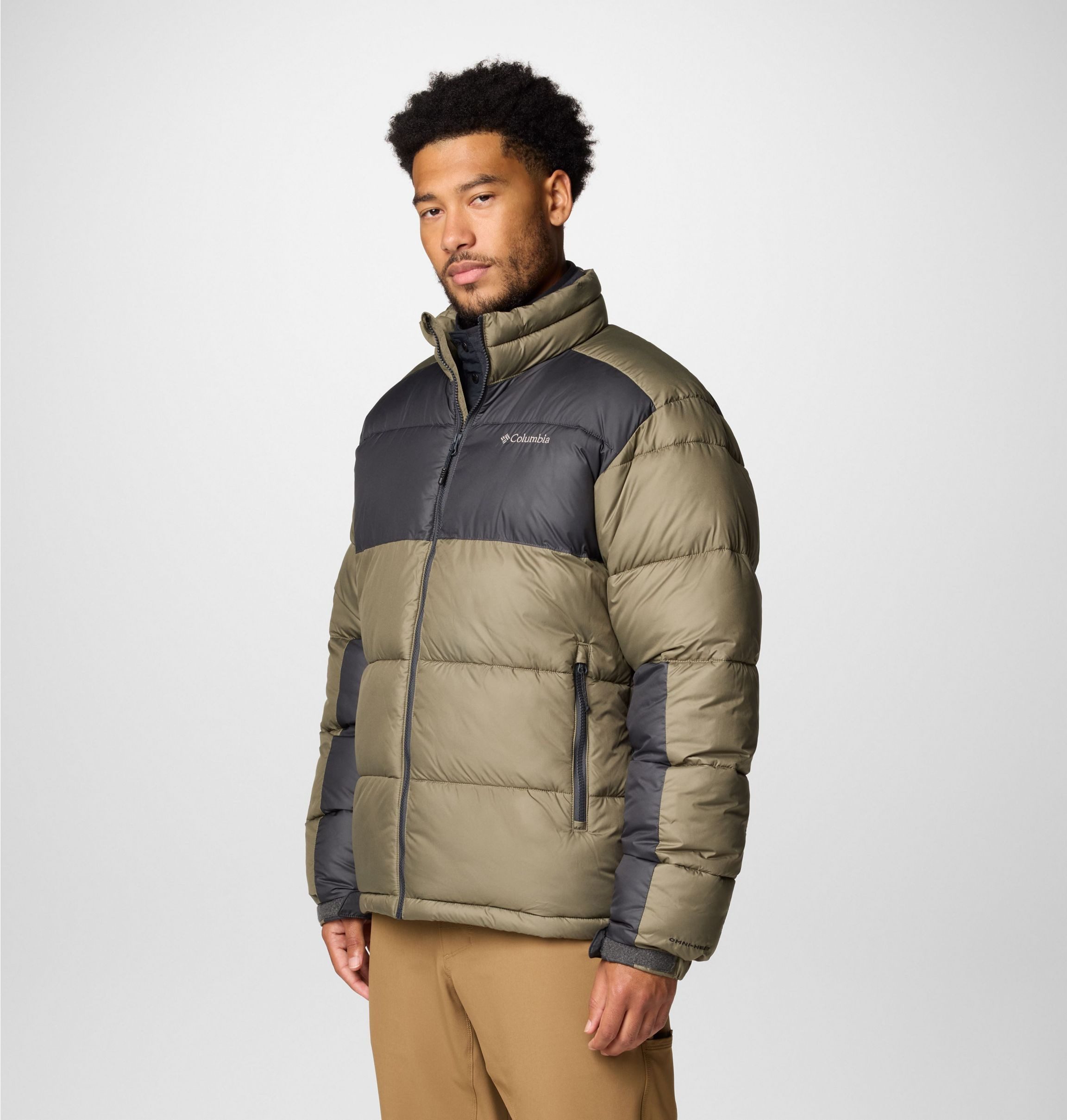 Columbia Winterjacke PIKE LAKE II JACKET mit Reißverschluss, aus Polyester, gerader Abschluss, normale Länge