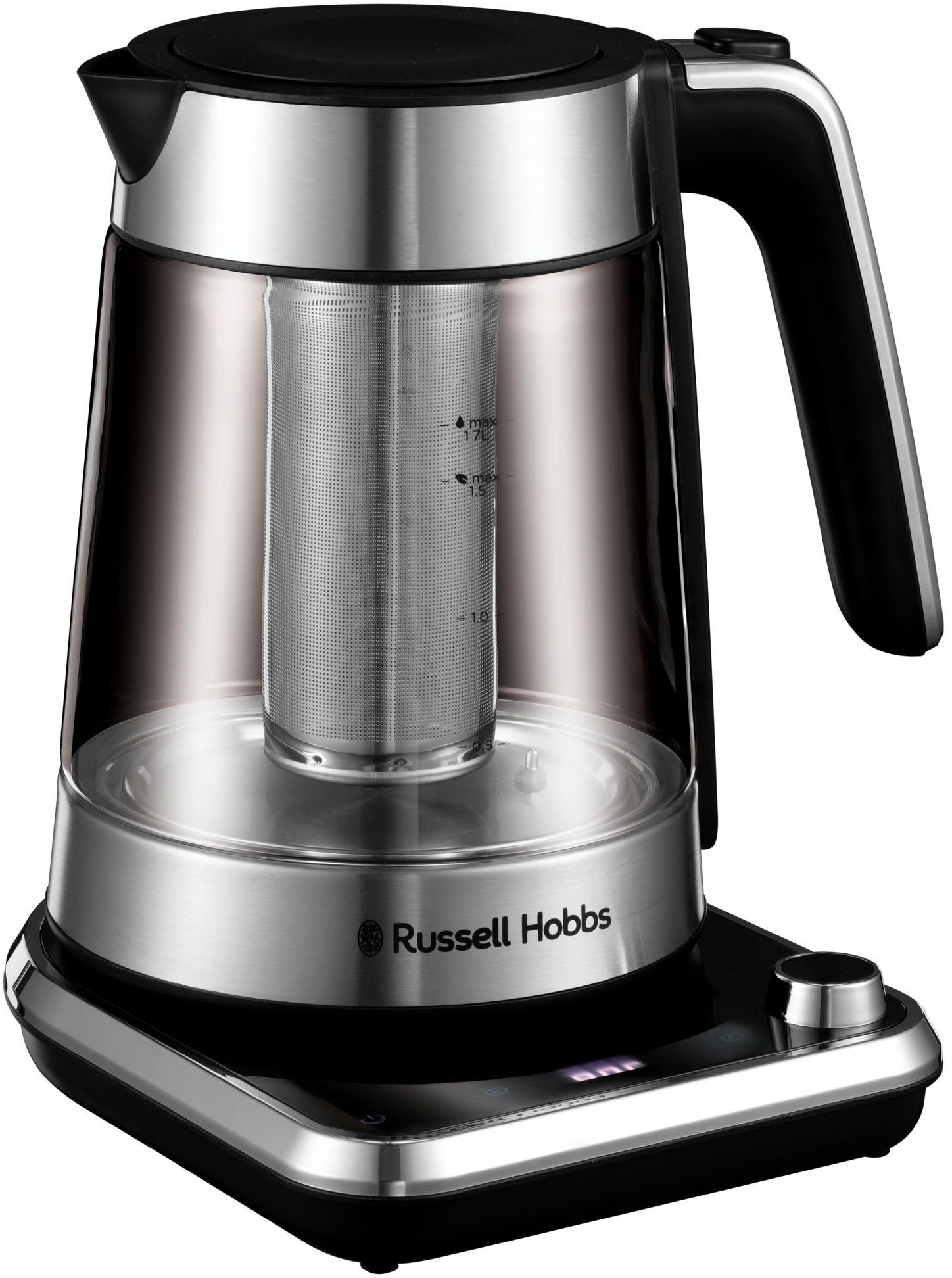 RUSSELL HOBBS Wasser-/Teekocher Attentiv 26200-70, 2400 W, mit Temperatureinstellung