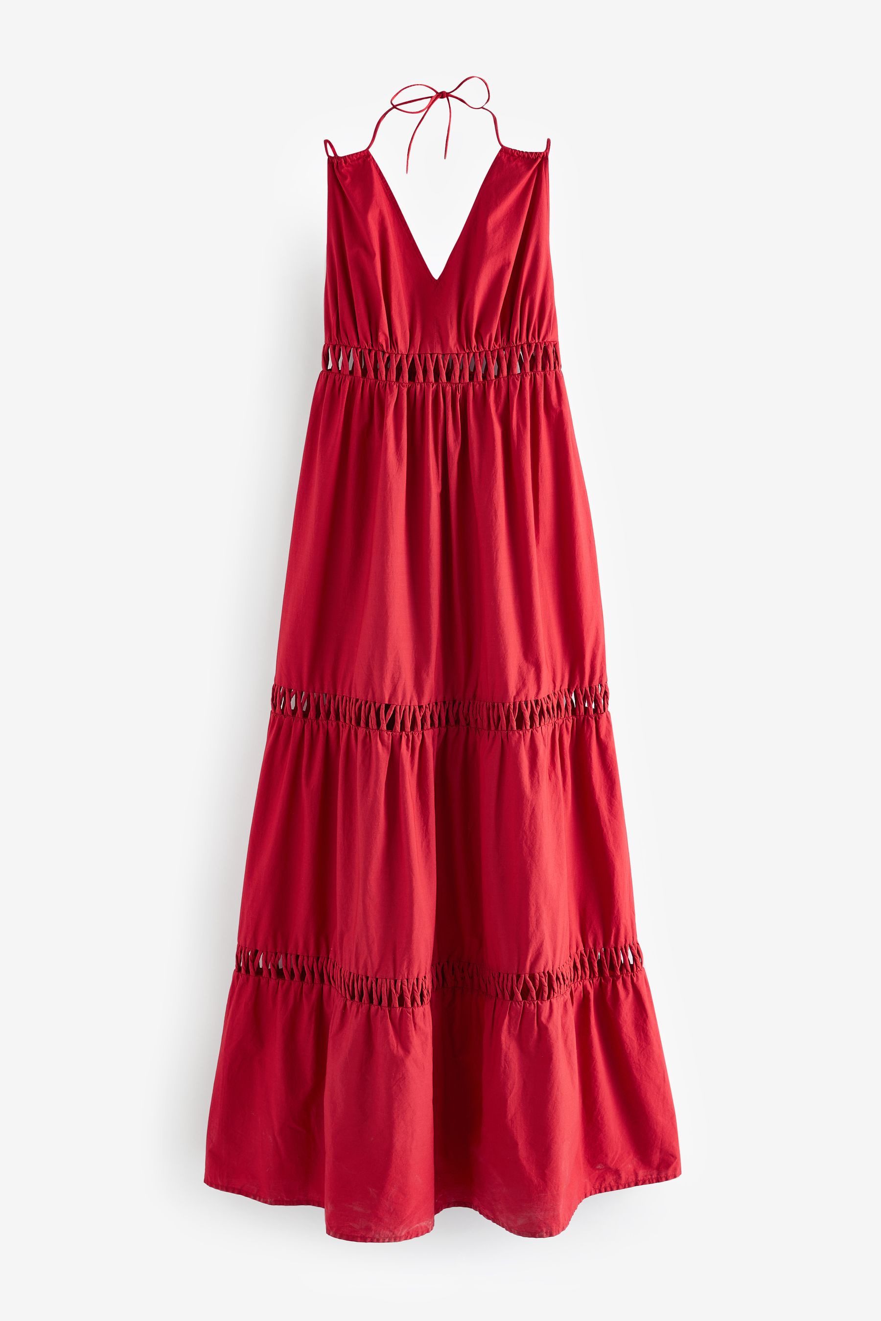 Next Sommerkleid Gestuftes Sommerkleid, Petite (1-tlg) günstig online kaufen