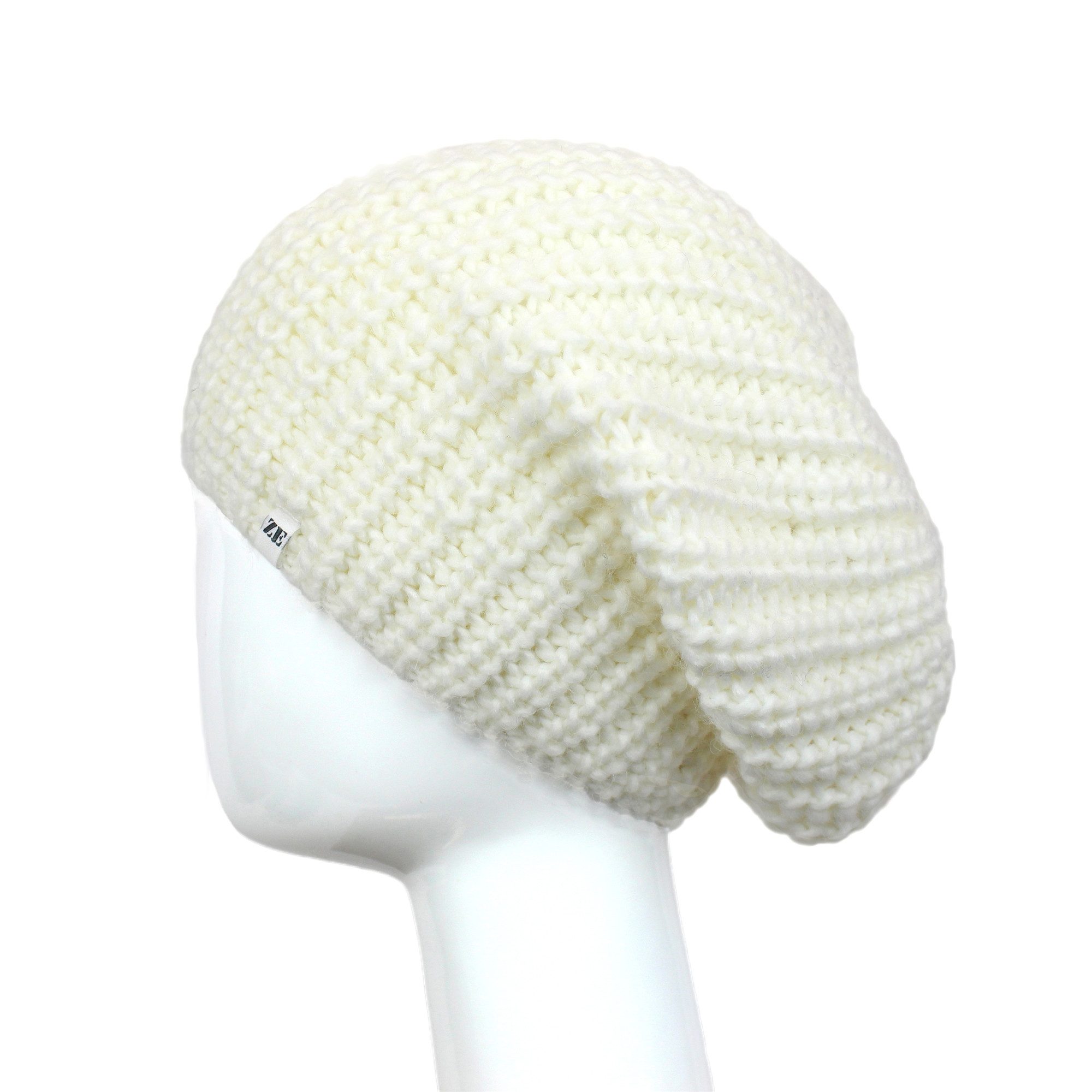 ZEBRO Strickmütze Mütze Wafel Innenfleece