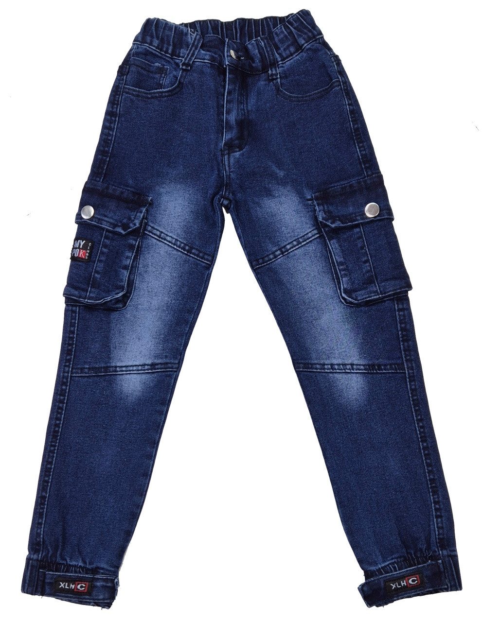 Fashion Boy Cargojeans Jungen Stretch Jeans Chino Hose Cargohose *NEU* J6106a