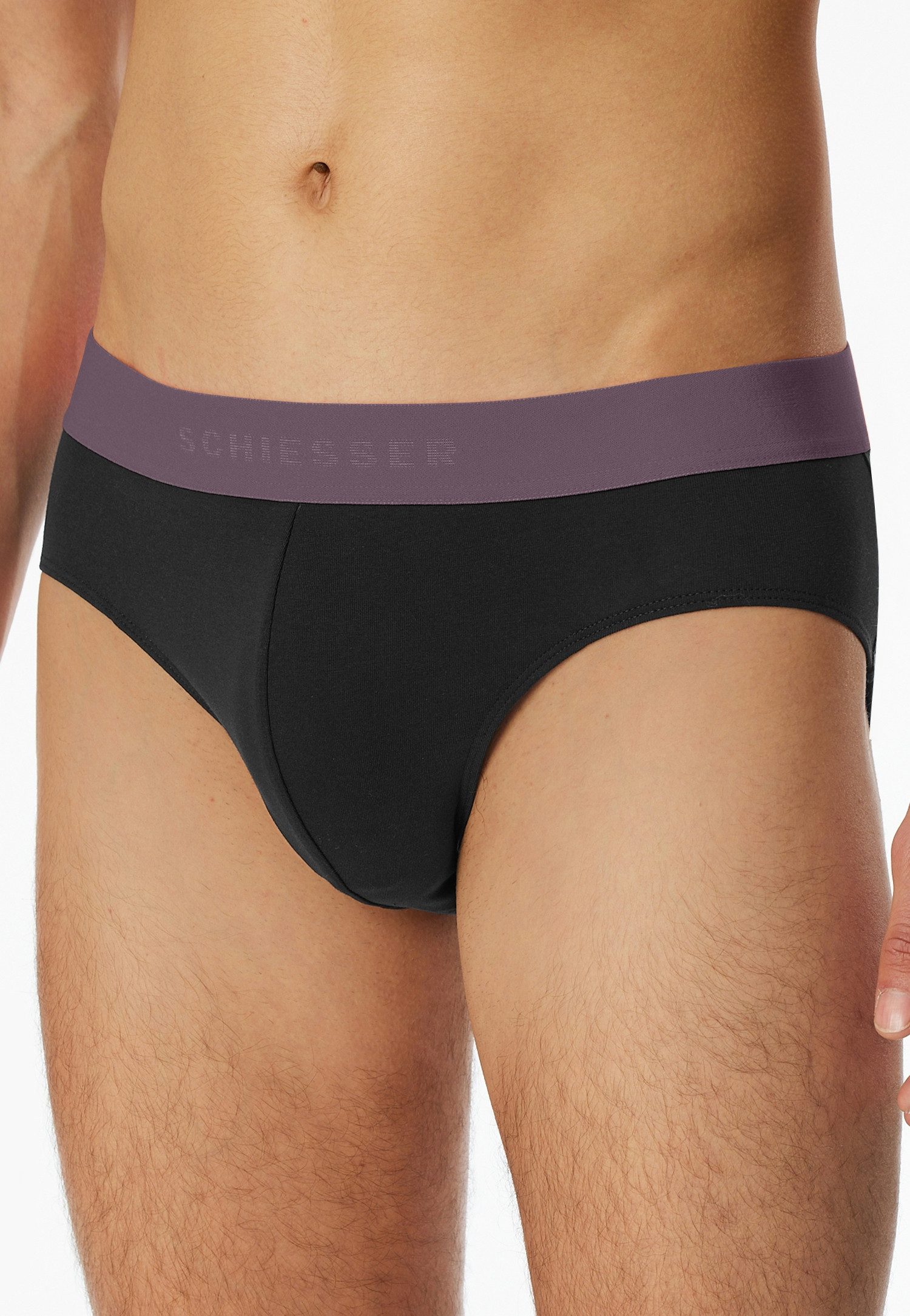Schiesser Rioslip 95/5 Multipacks (3er Pack) mit sportlichem Logo-Webgummib günstig online kaufen