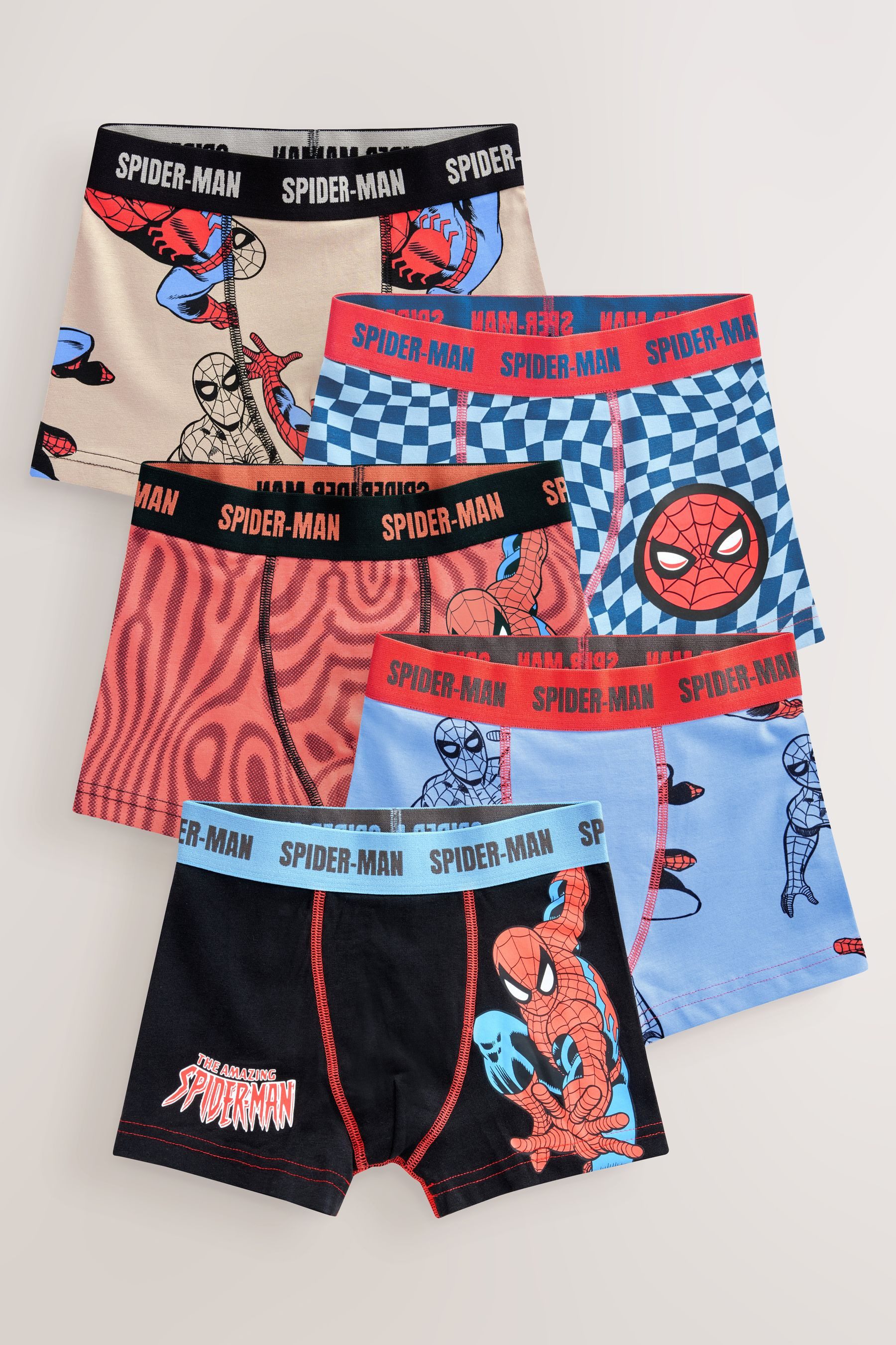 Next Trunk Spiderman Unterhosen, 5 Pack (5-St)