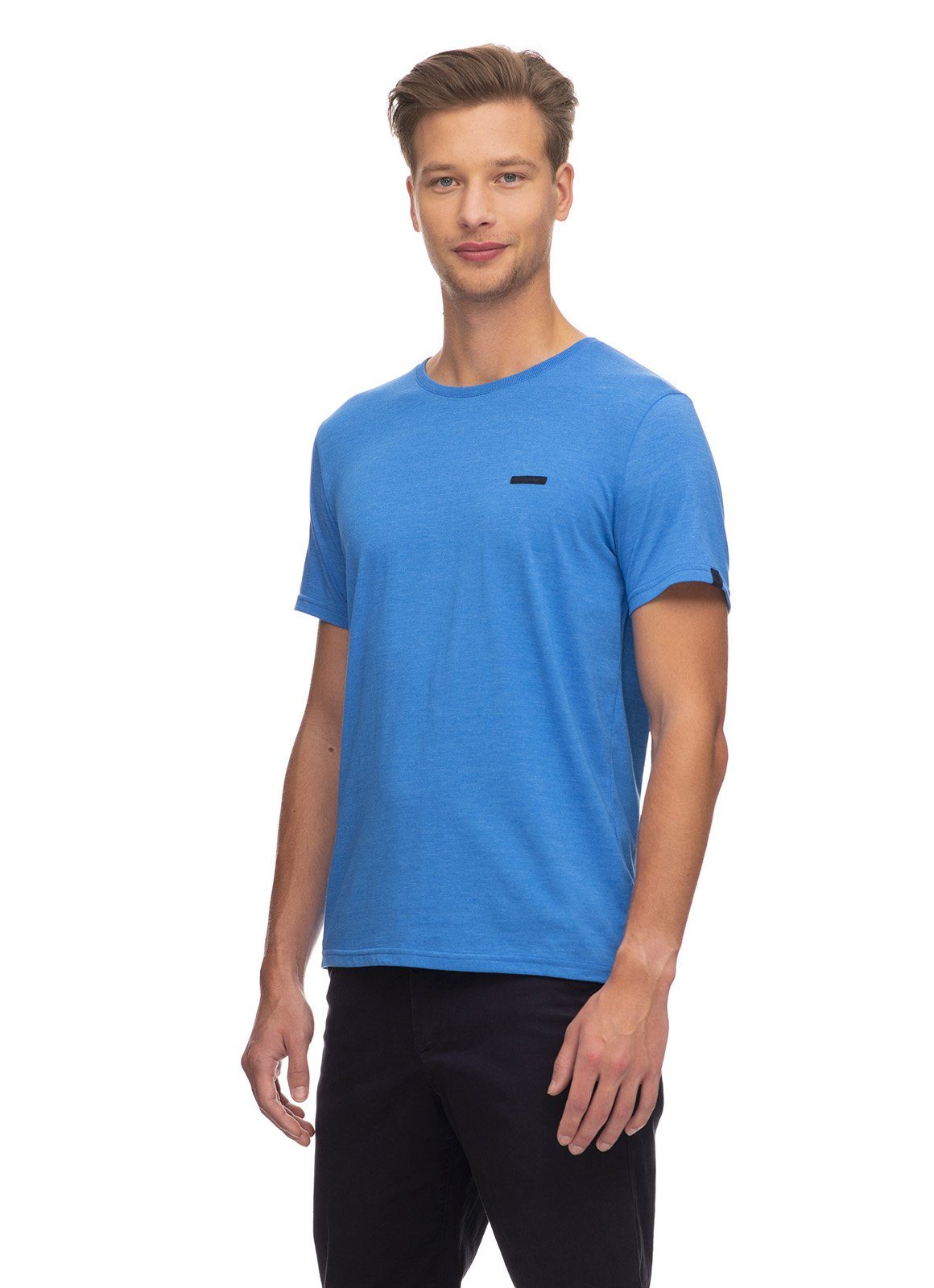 Nedie, Ragwear T-Shirt Rundhalsausschnitt Blue Herren