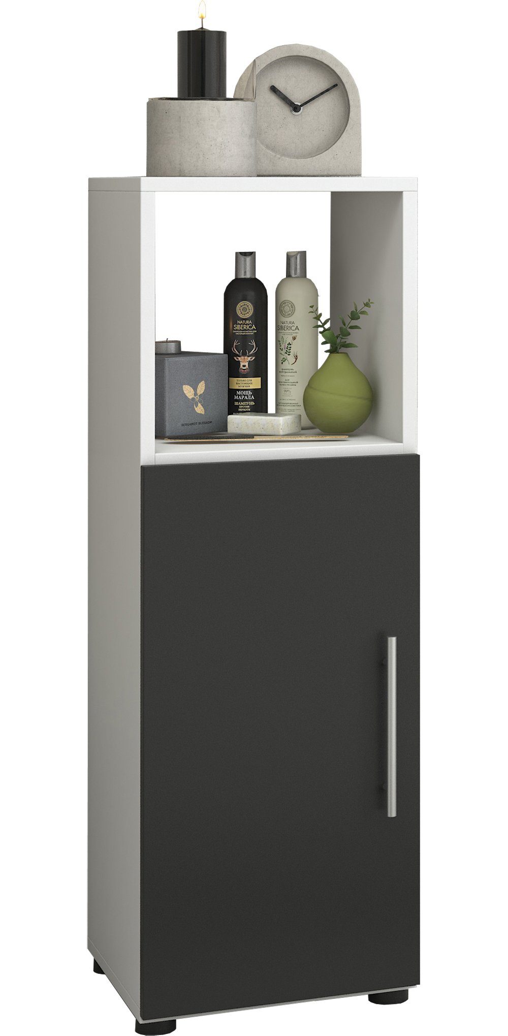 VCM Midischrank Holz Badmöbel Midischrank Badschrank günstig online kaufen