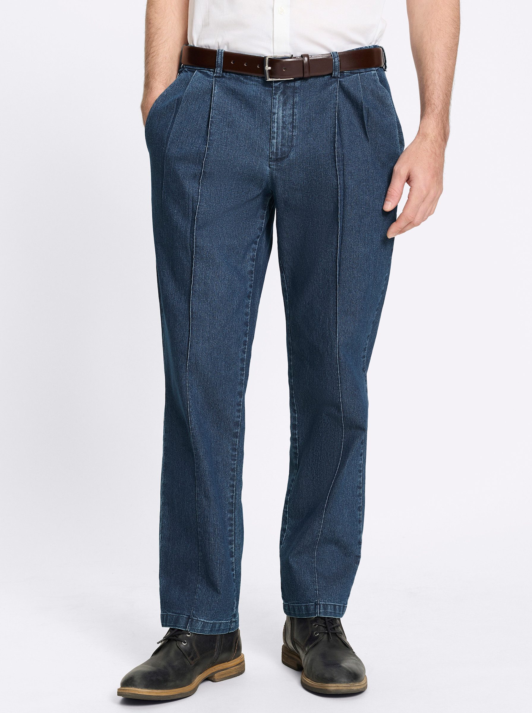 Chinohose Jeans leicht vertieft